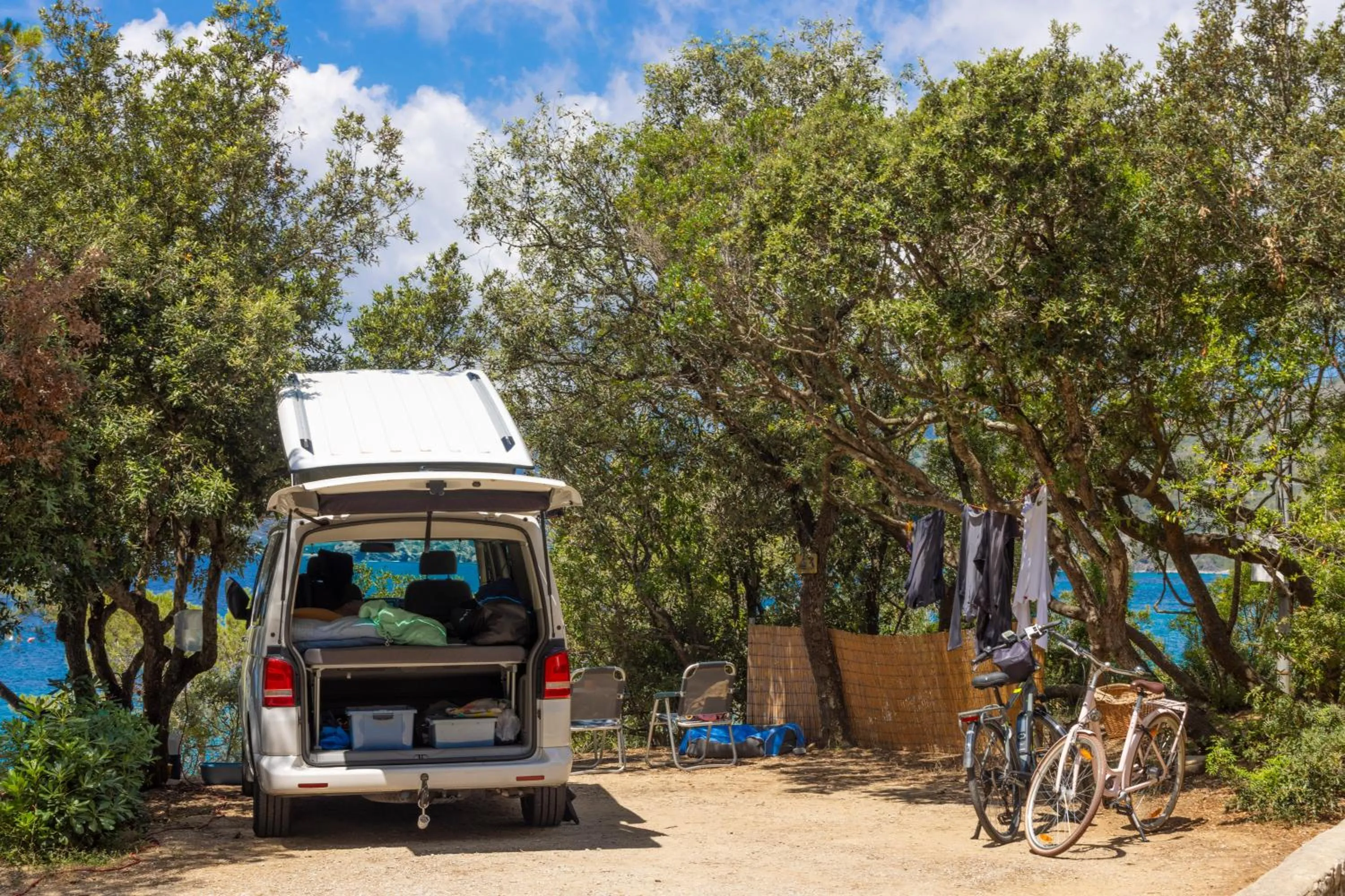 Natural landscape in Camping Village Le Calanchiole