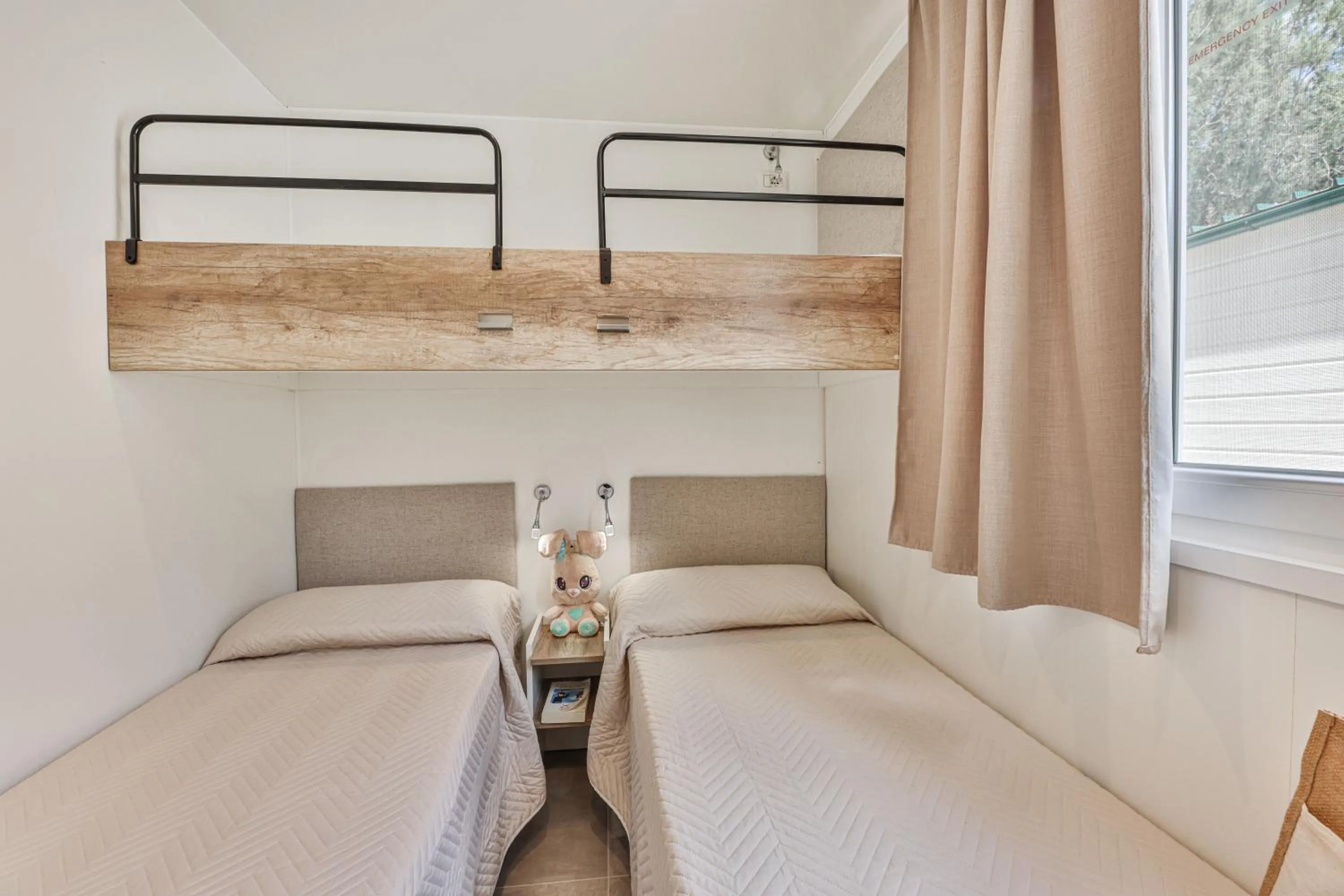 Bed in Camping Village Le Calanchiole