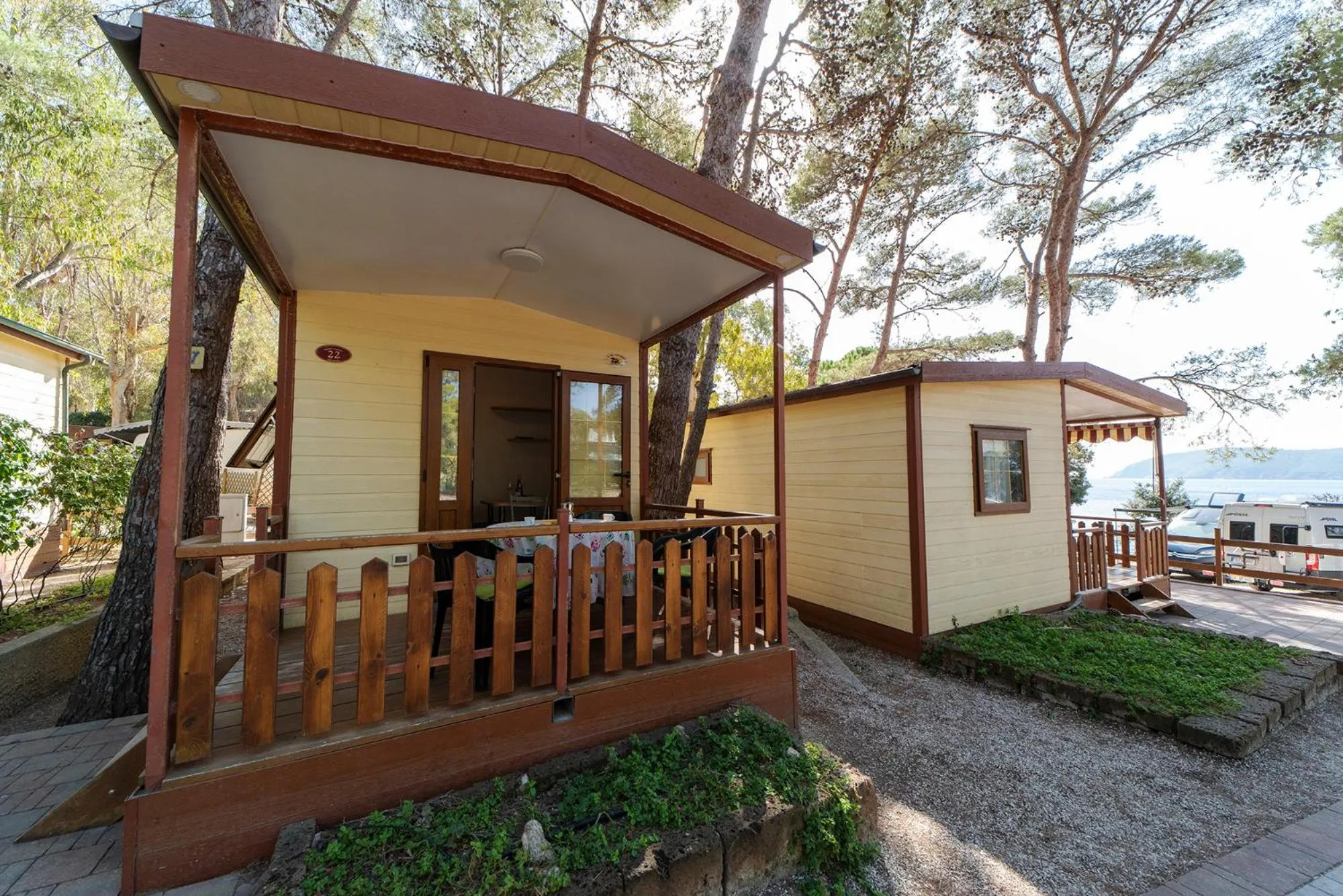 Property building in Camping Village Le Calanchiole