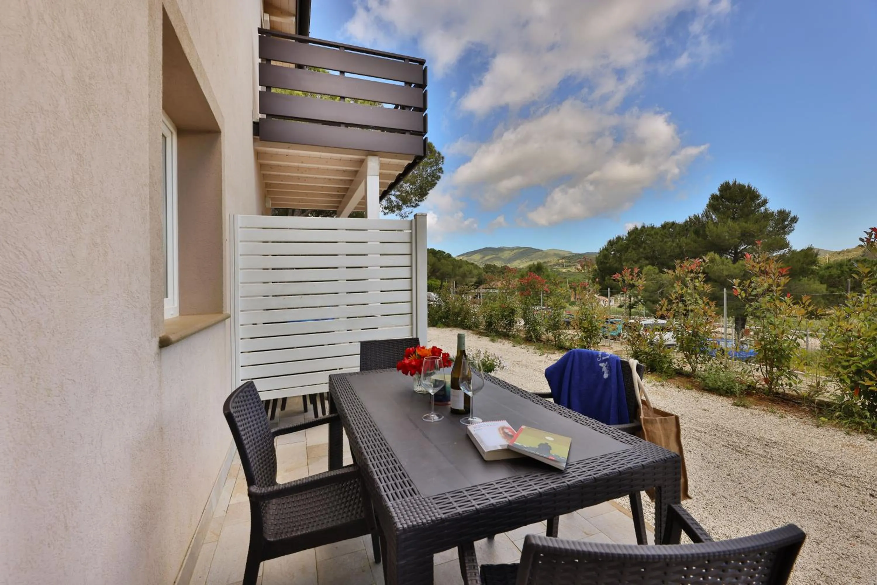 Patio in Camping Village Le Calanchiole