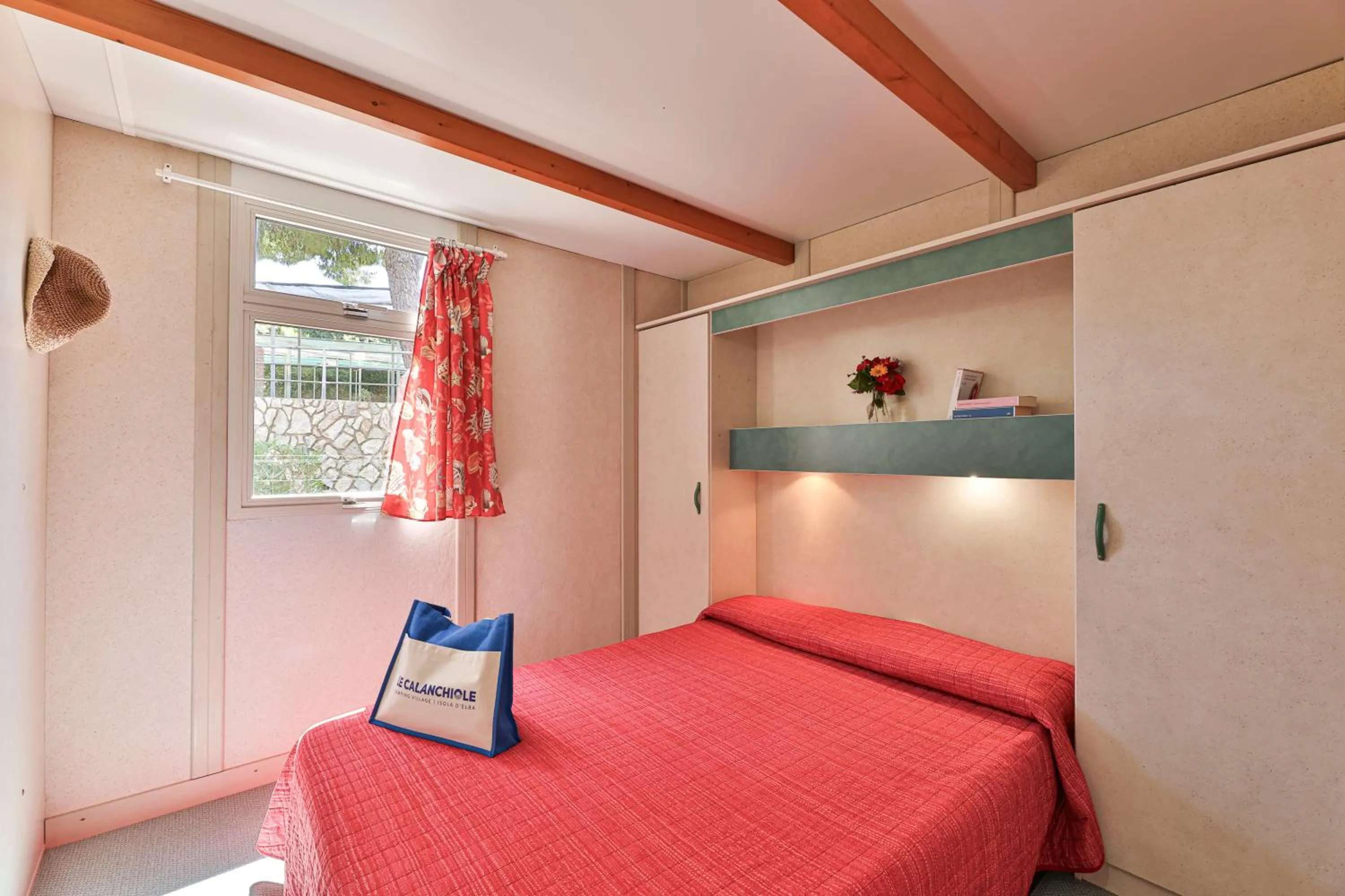 Bed in Camping Village Le Calanchiole