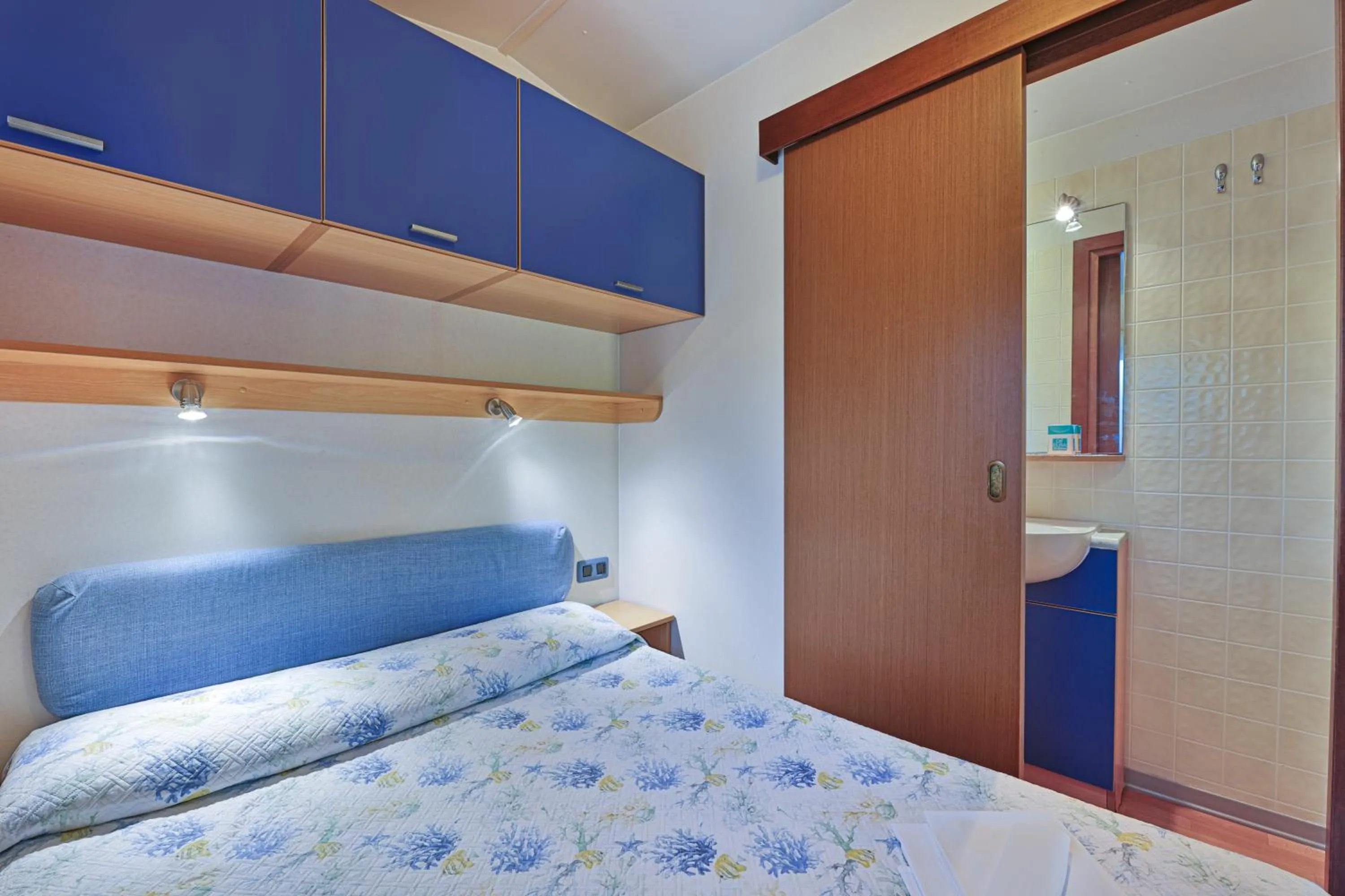 Bed in Camping Village Le Calanchiole