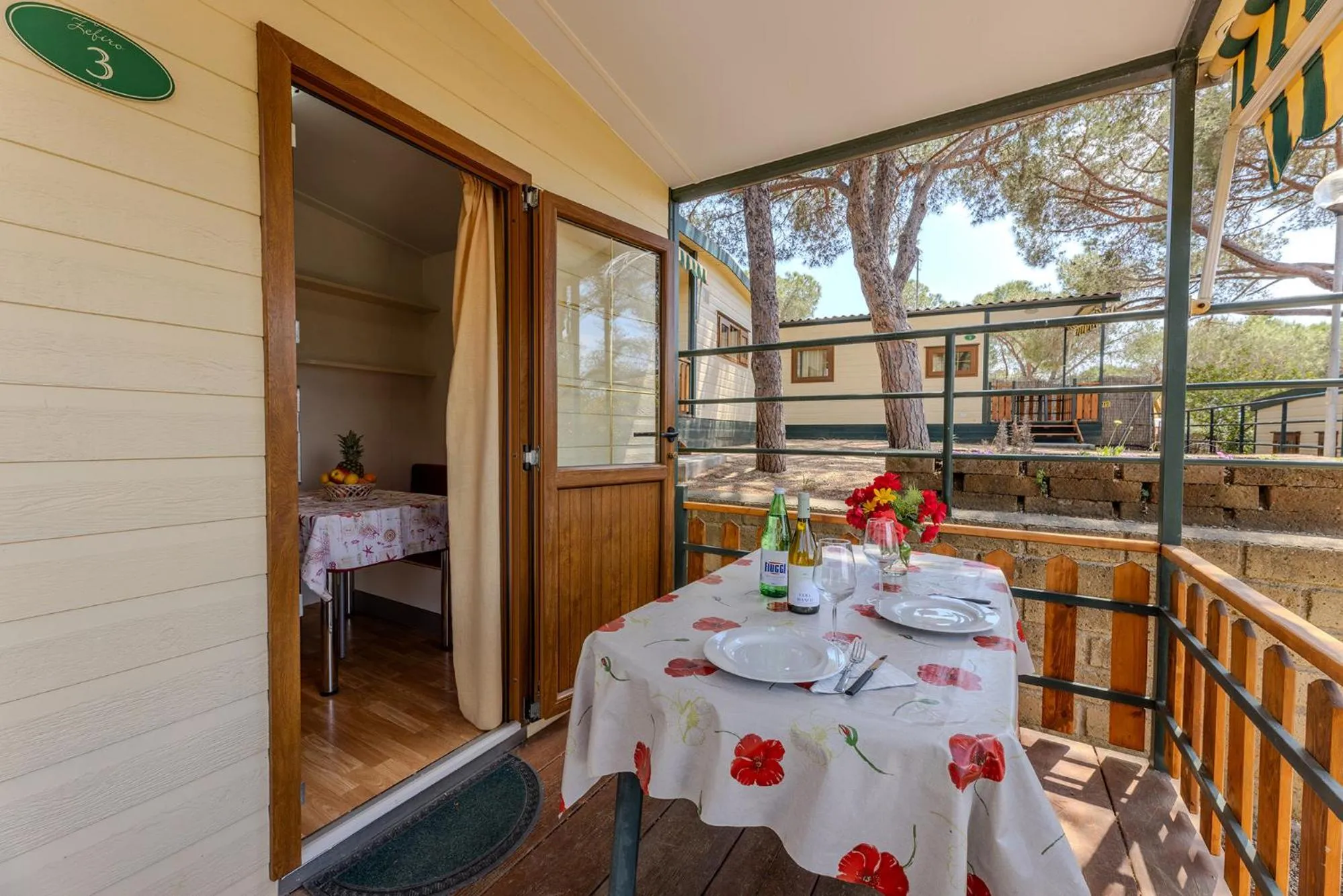 Patio in Camping Village Le Calanchiole