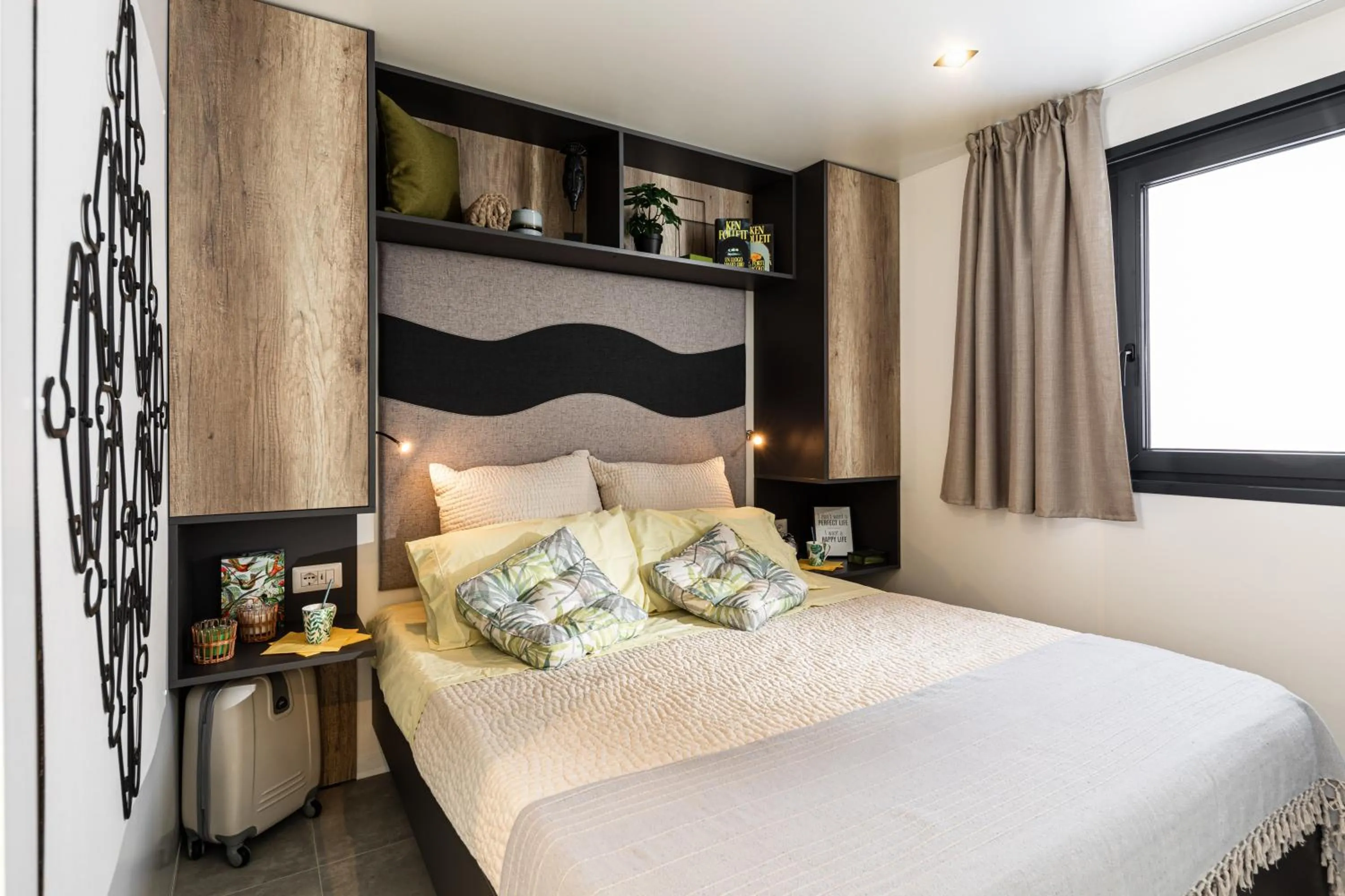 Bed in Camping Village Le Calanchiole