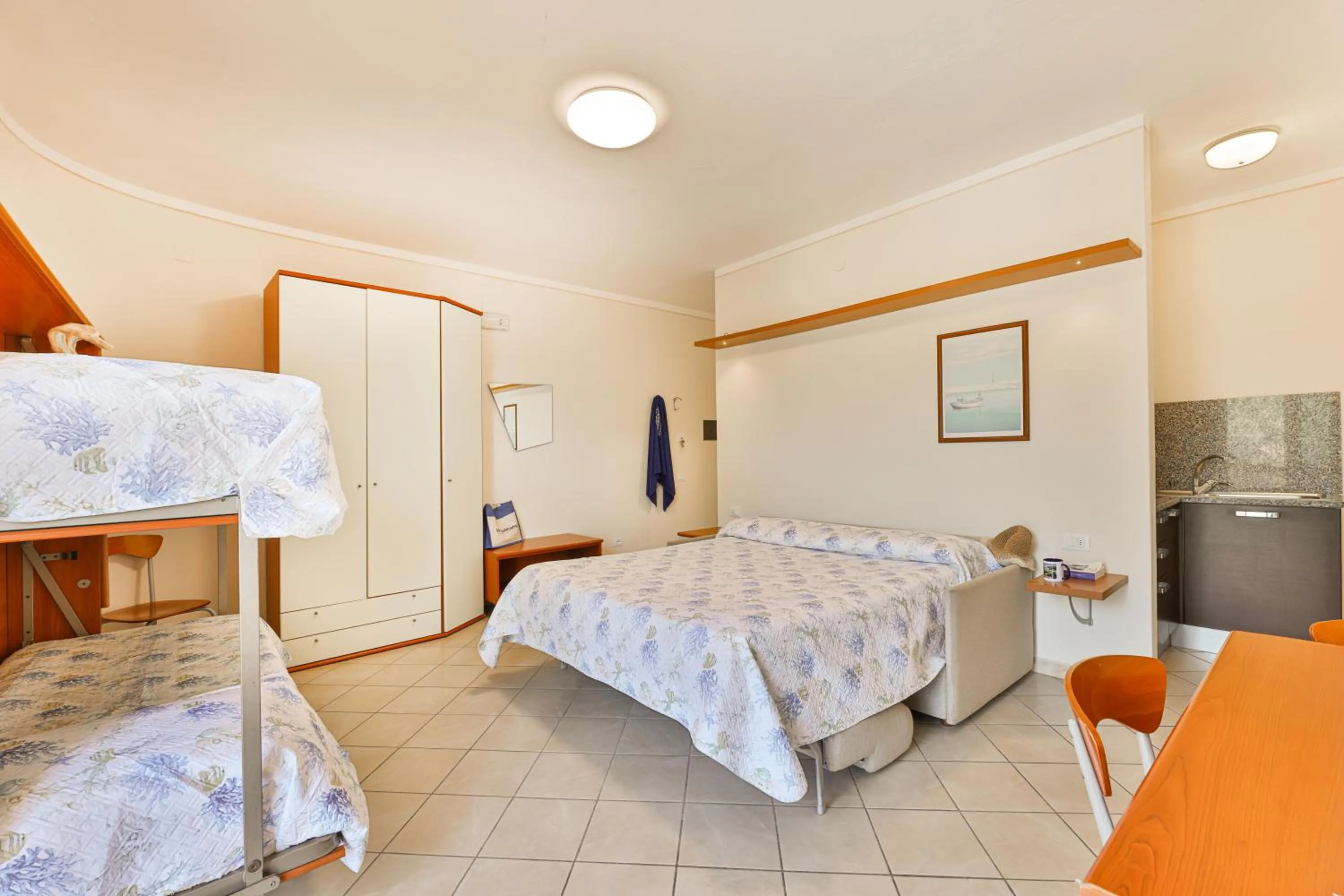 Bed in Camping Village Le Calanchiole