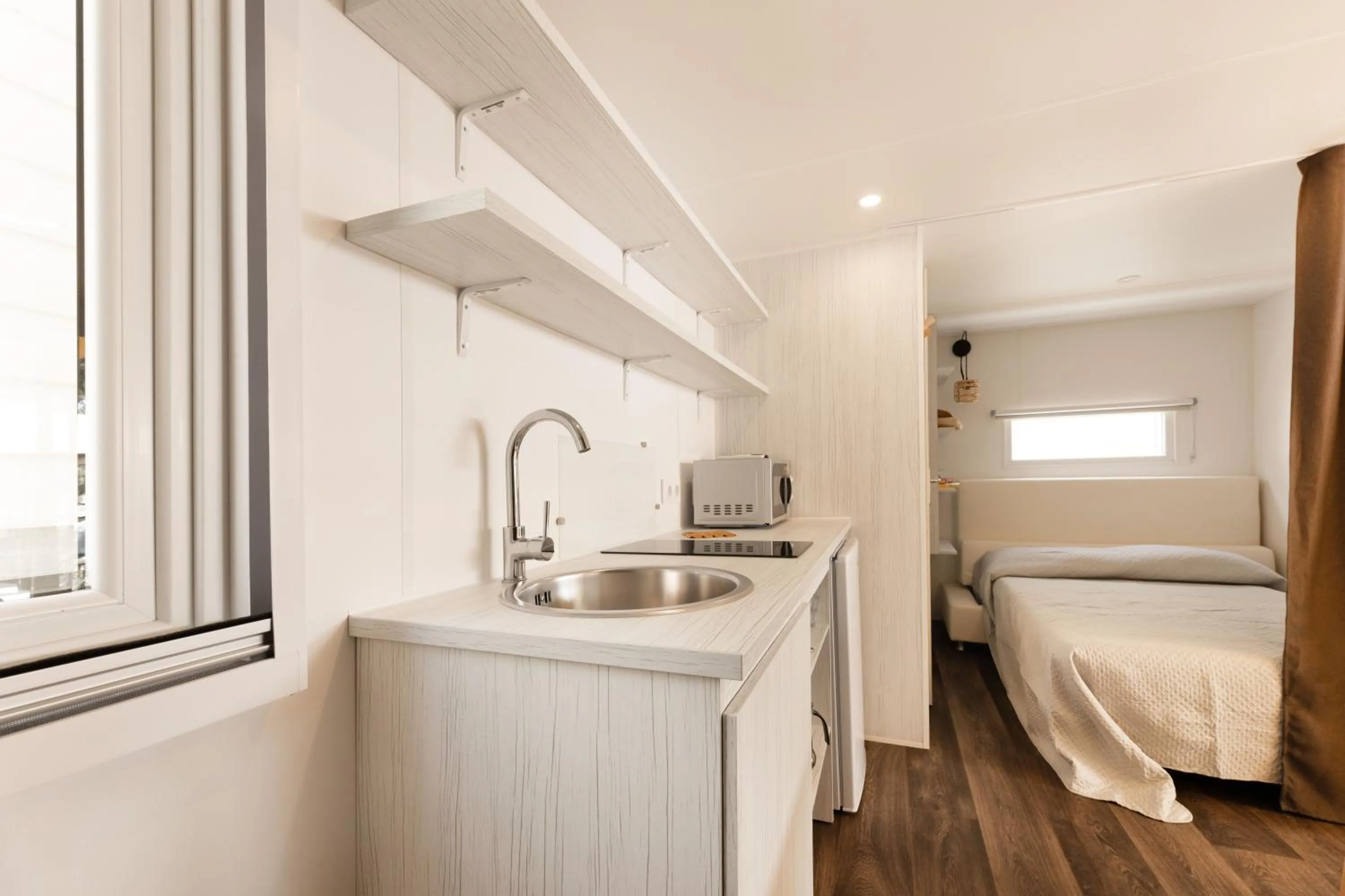 Bed in Camping Village Le Calanchiole
