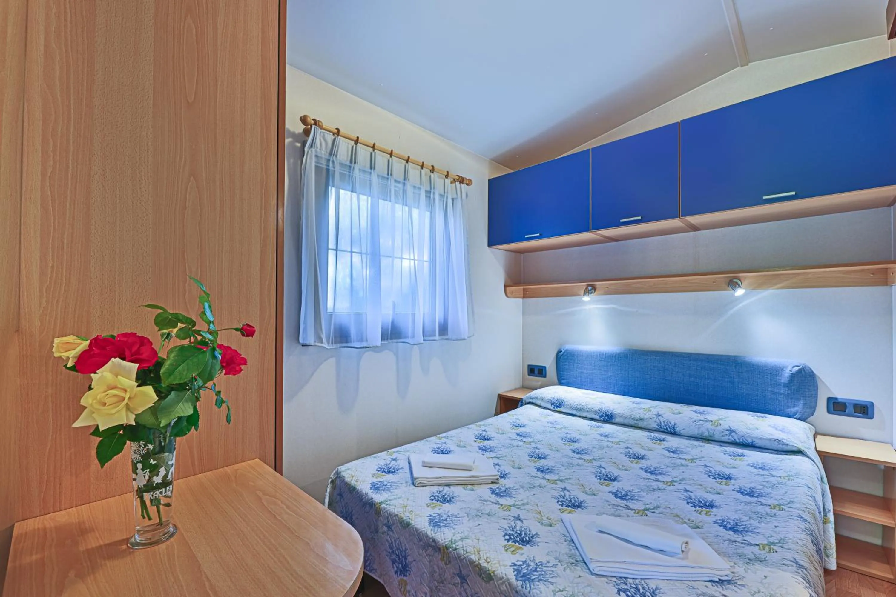 Bed in Camping Village Le Calanchiole