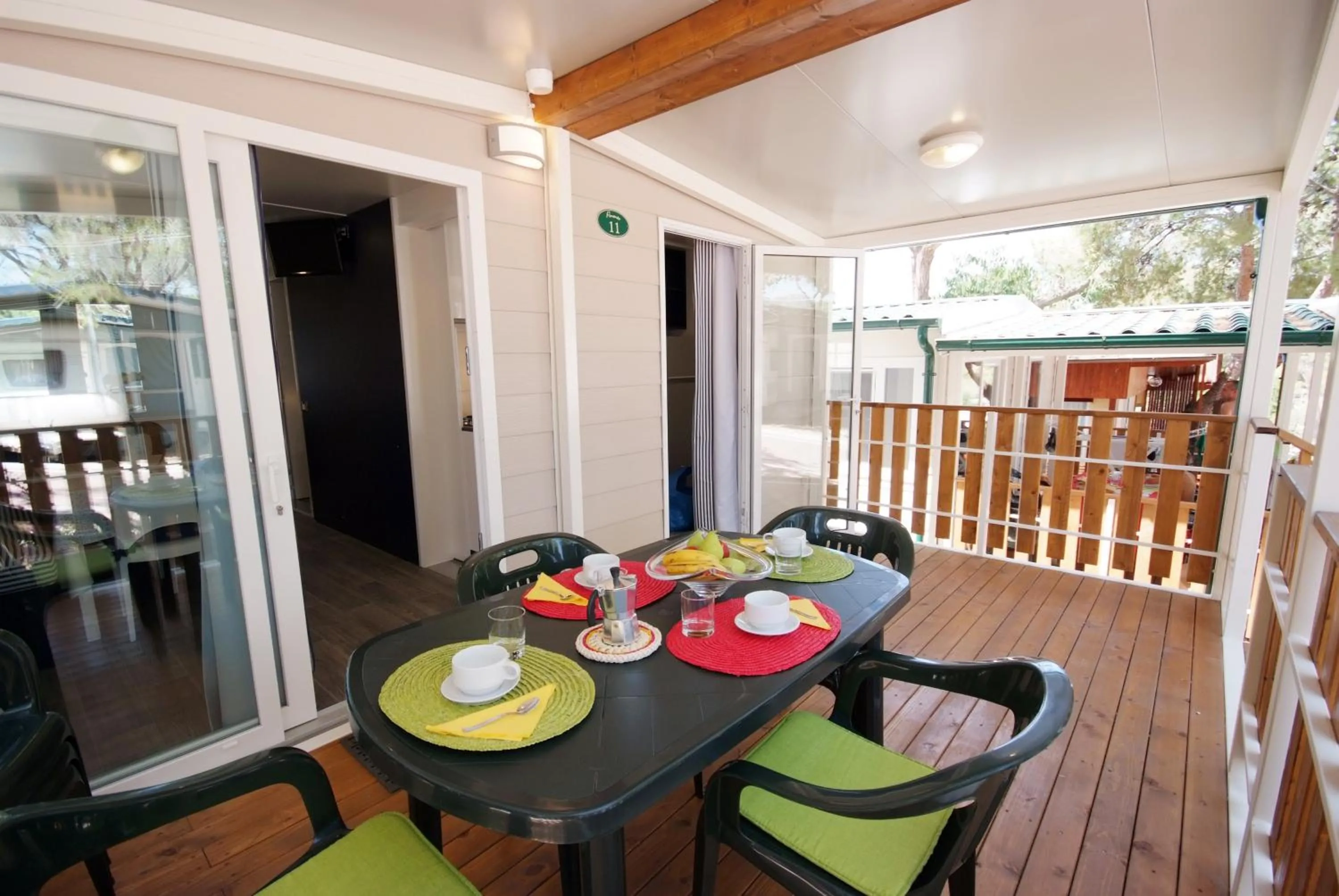 Patio in Camping Village Le Calanchiole