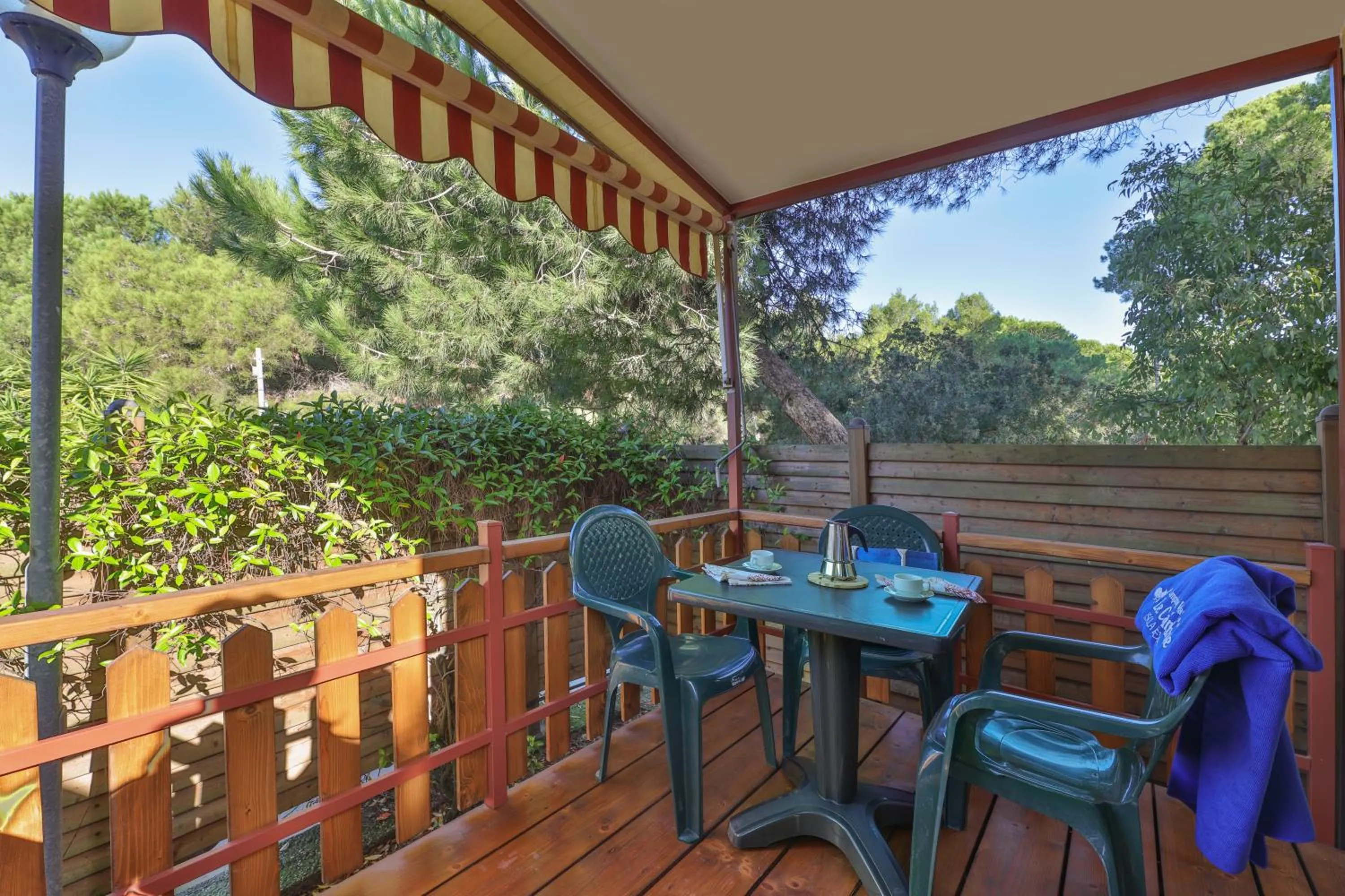 Patio in Camping Village Le Calanchiole