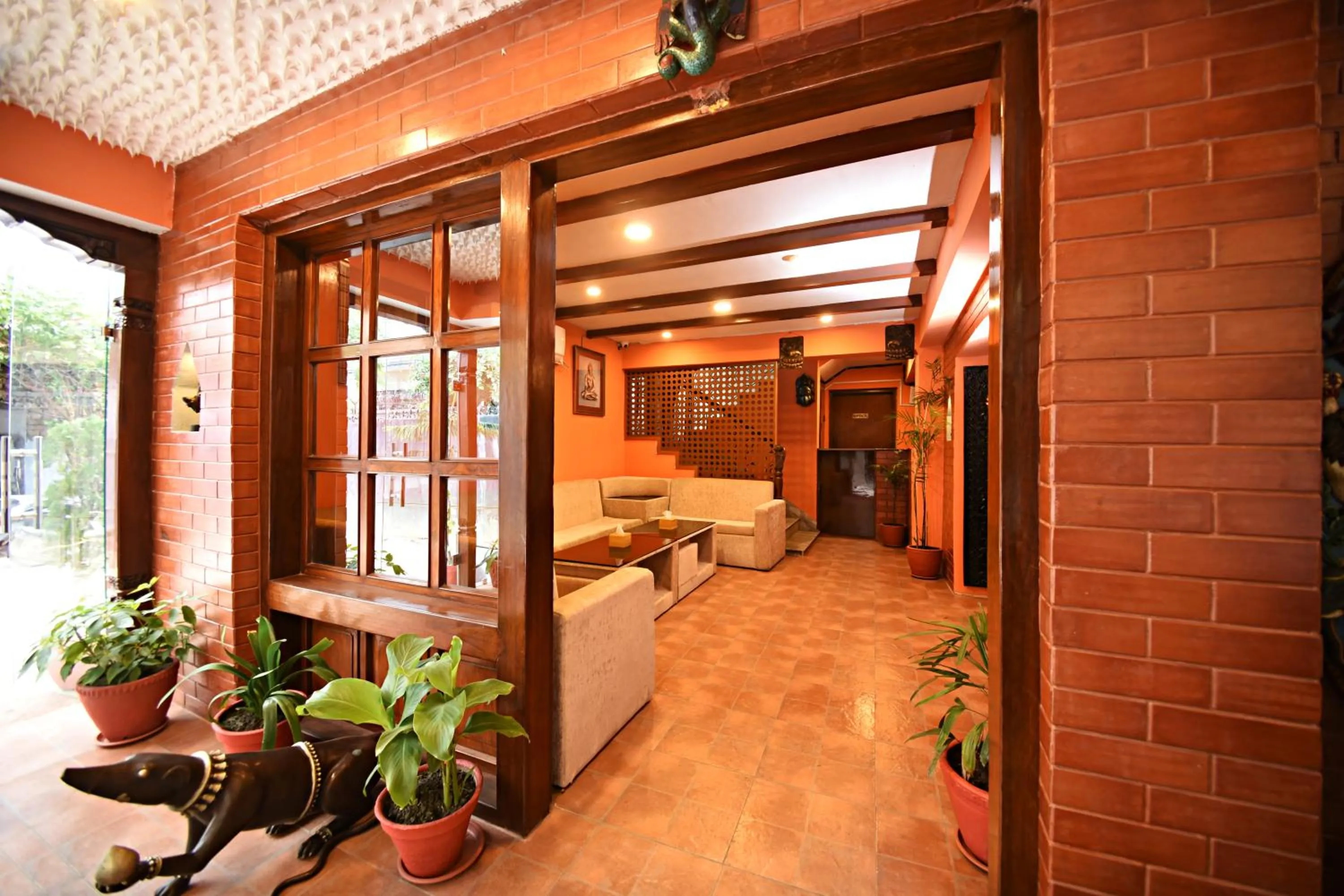 Lobby or reception, Bed in Sacred Boutique Hotel