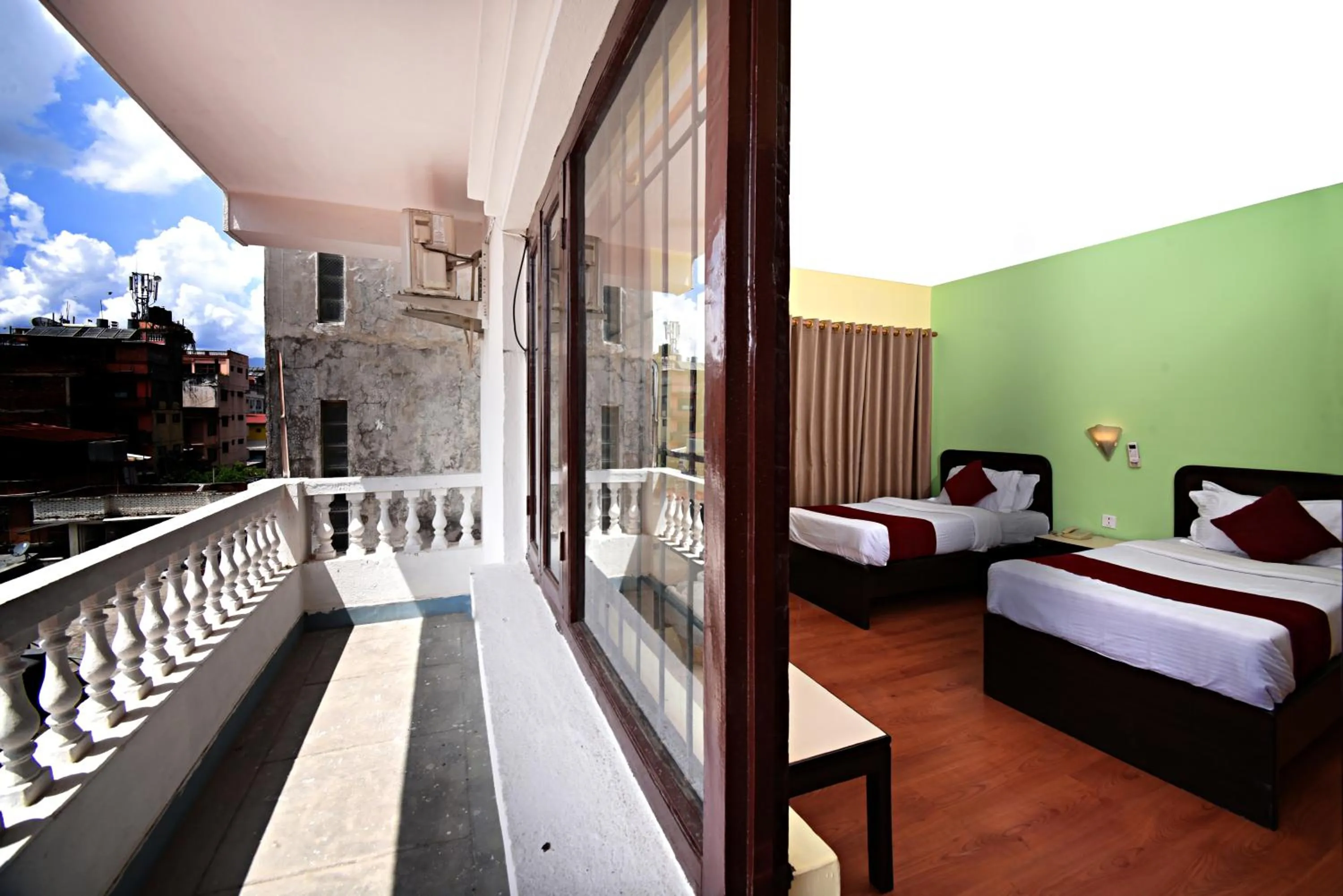 Balcony/Terrace, Bed in Sacred Boutique Hotel