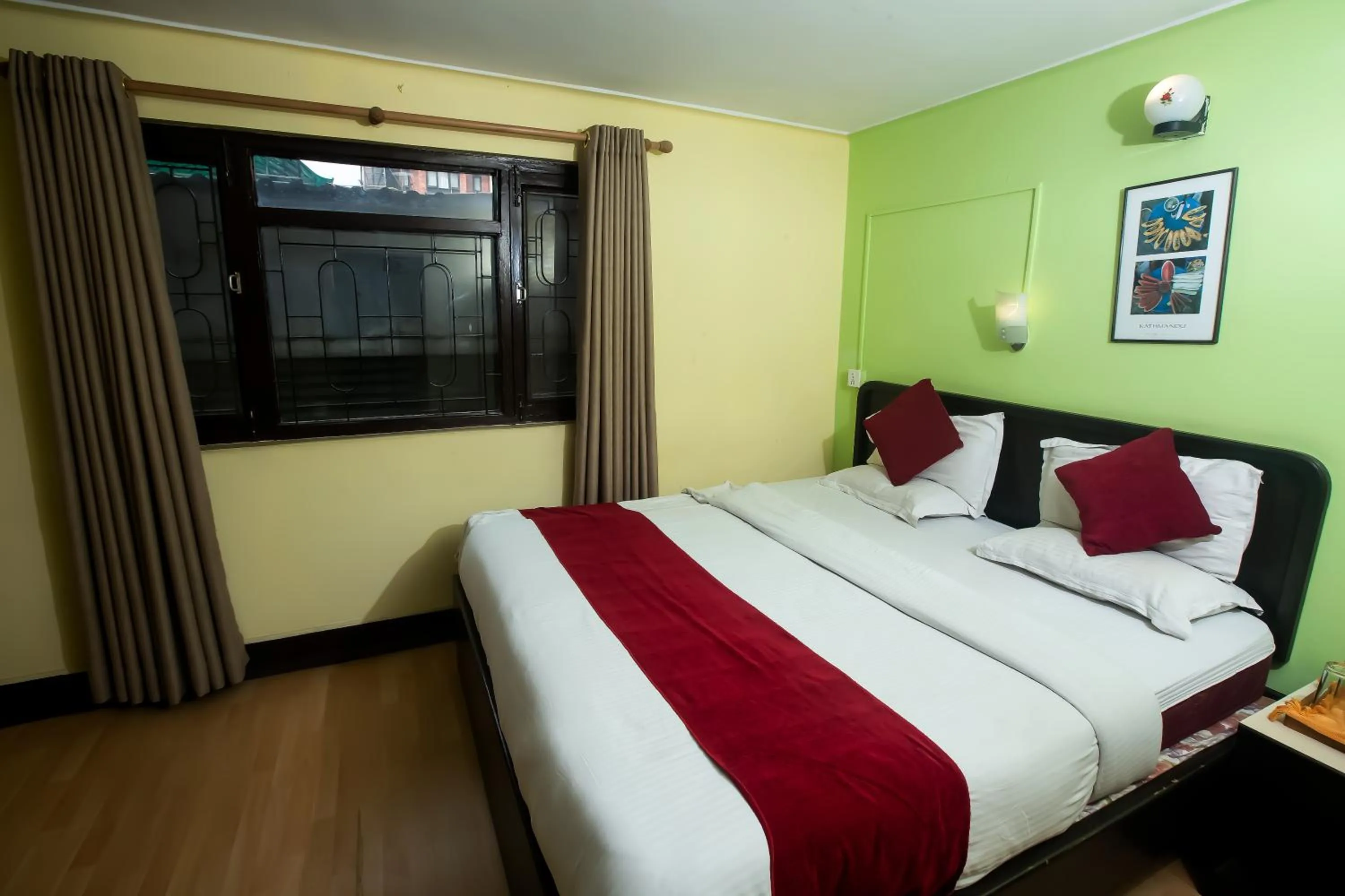 Bed in Sacred Boutique Hotel