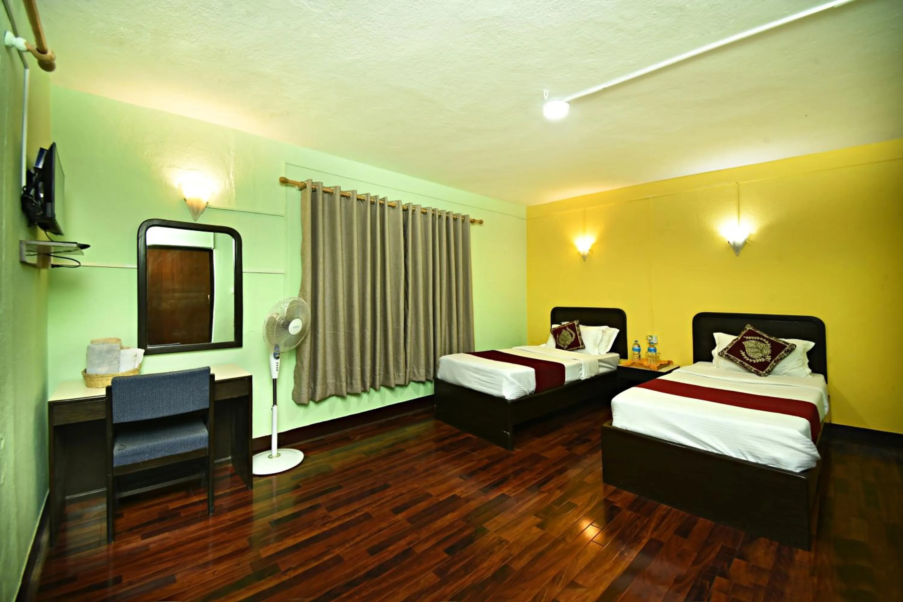 Bed in Sacred Boutique Hotel