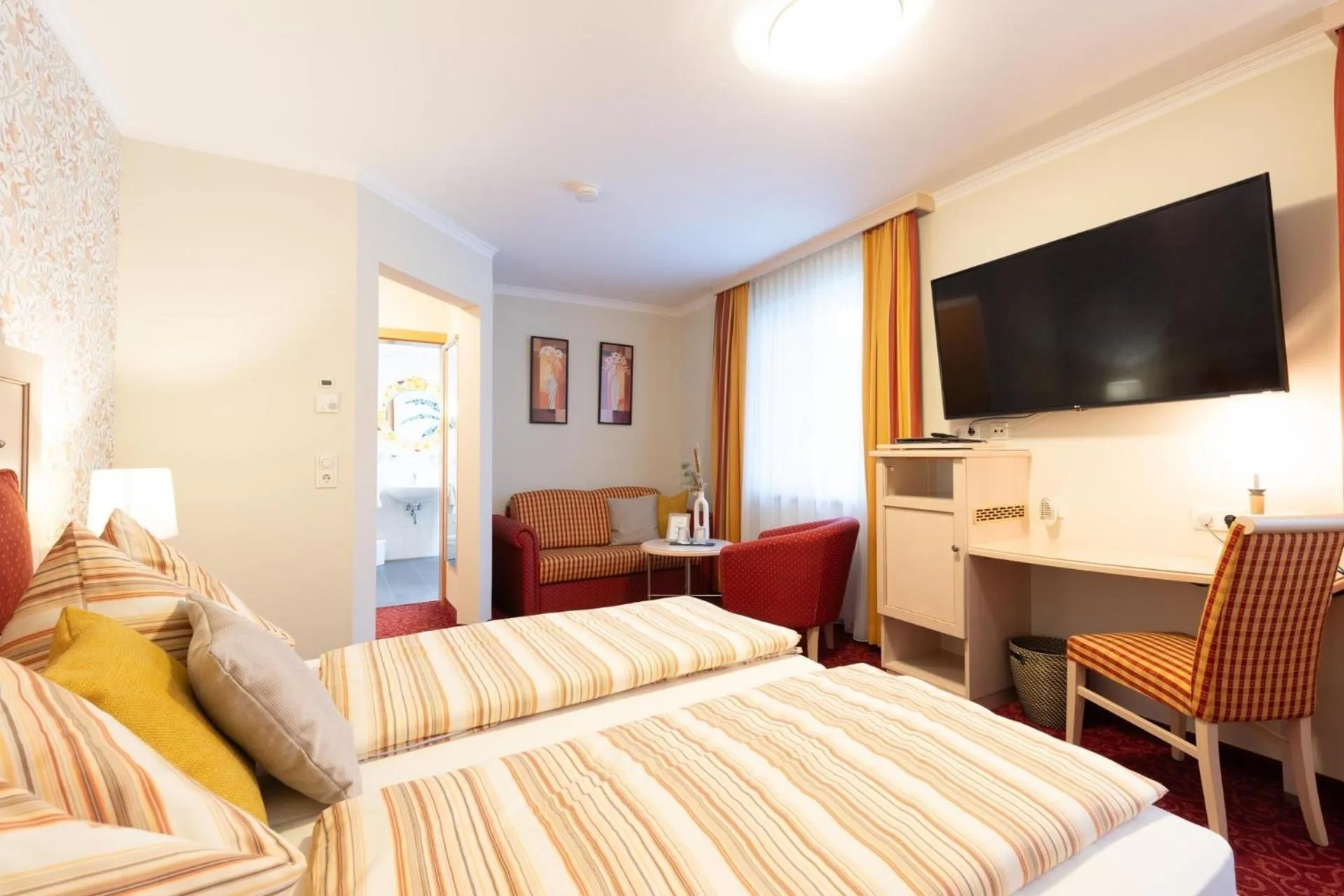 Bedroom, Bed in Schliefauhof