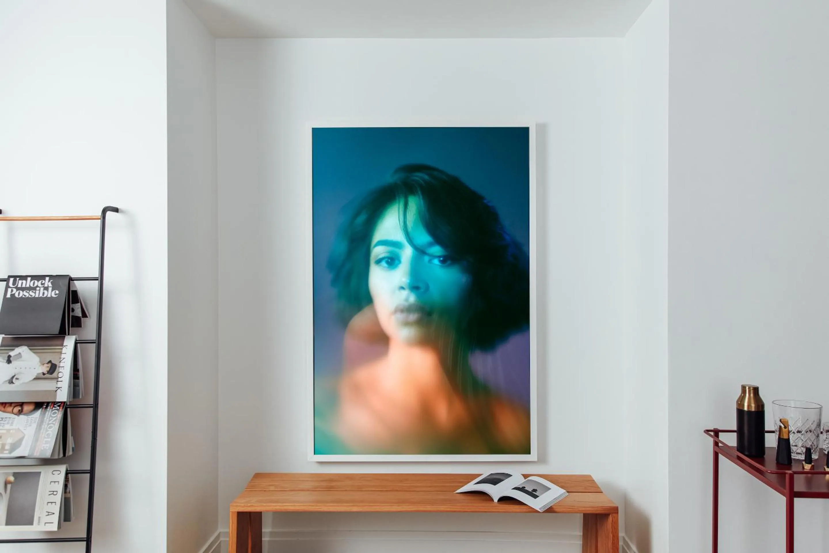 Decorative detail in Mint House 70 Pine by Kasa