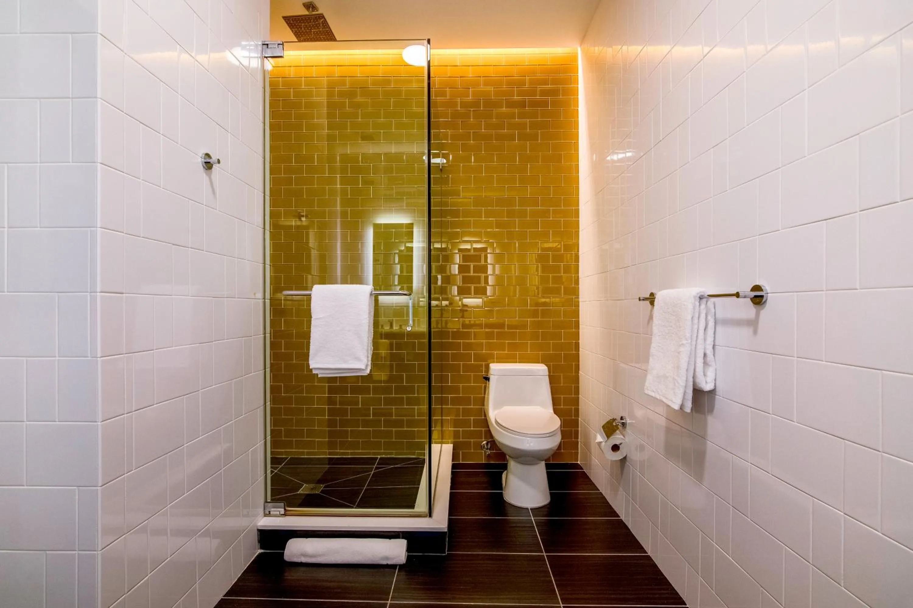 Bathroom in Mint House 70 Pine by Kasa