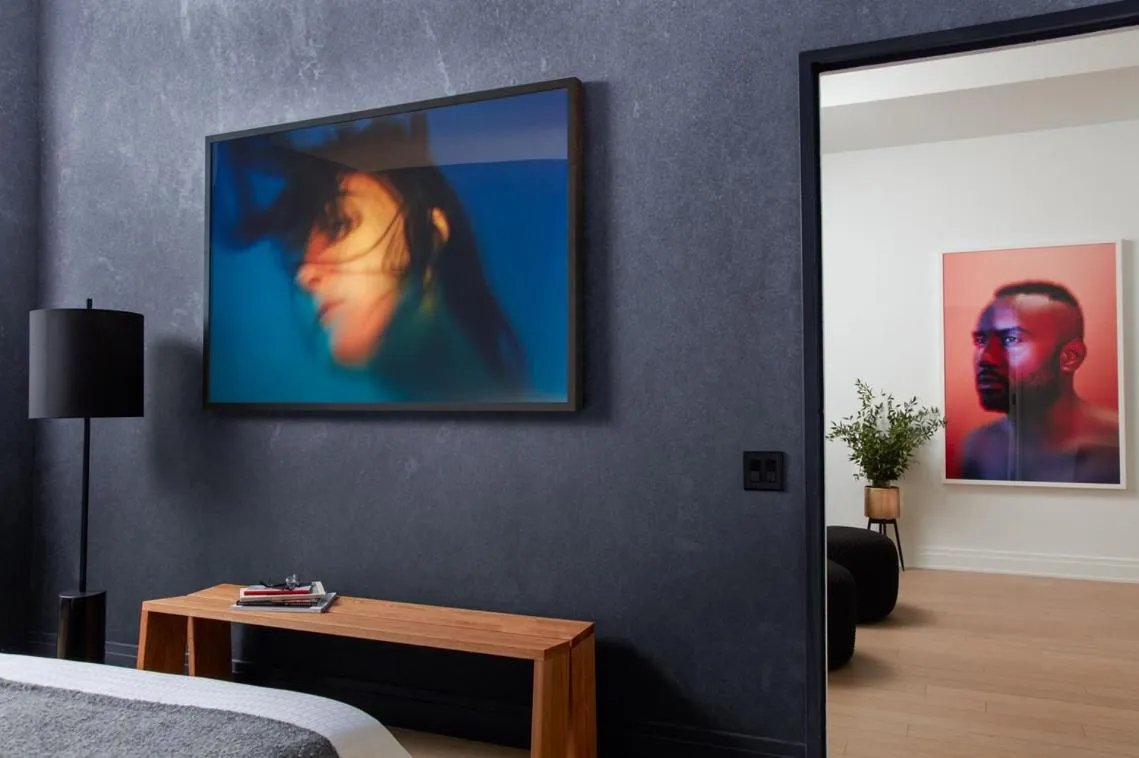 Bedroom, Bed in Mint House at 70 Pine