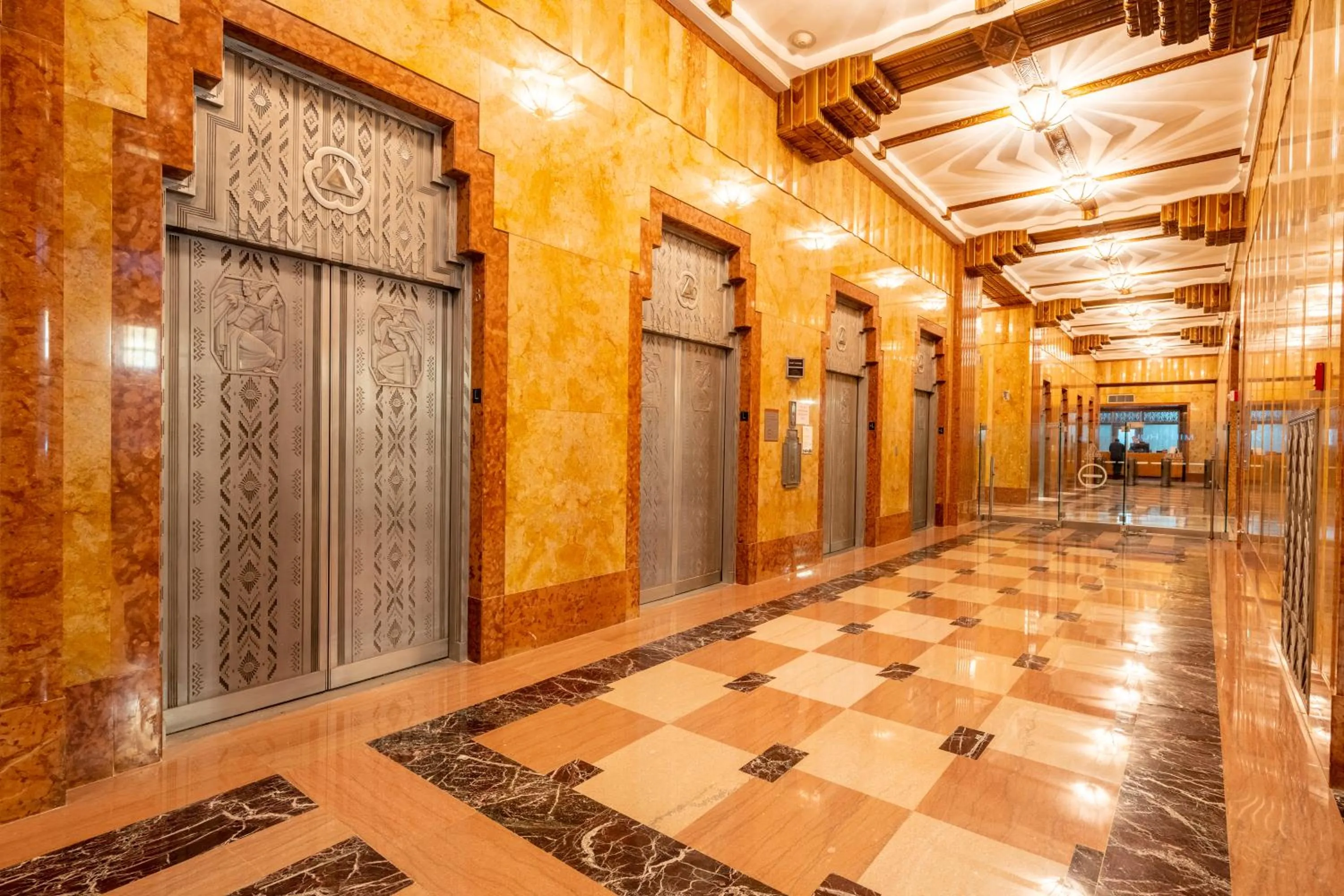 elevator in Mint House 70 Pine by Kasa