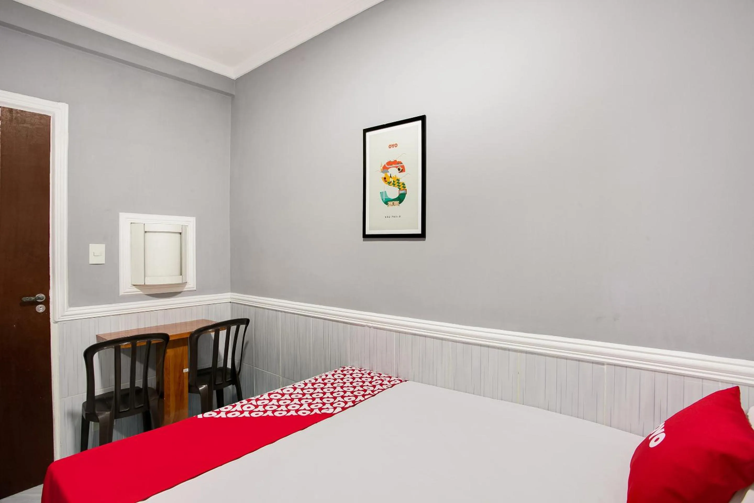 Bedroom, Bed in OYO Hotel Boneville, São Paulo