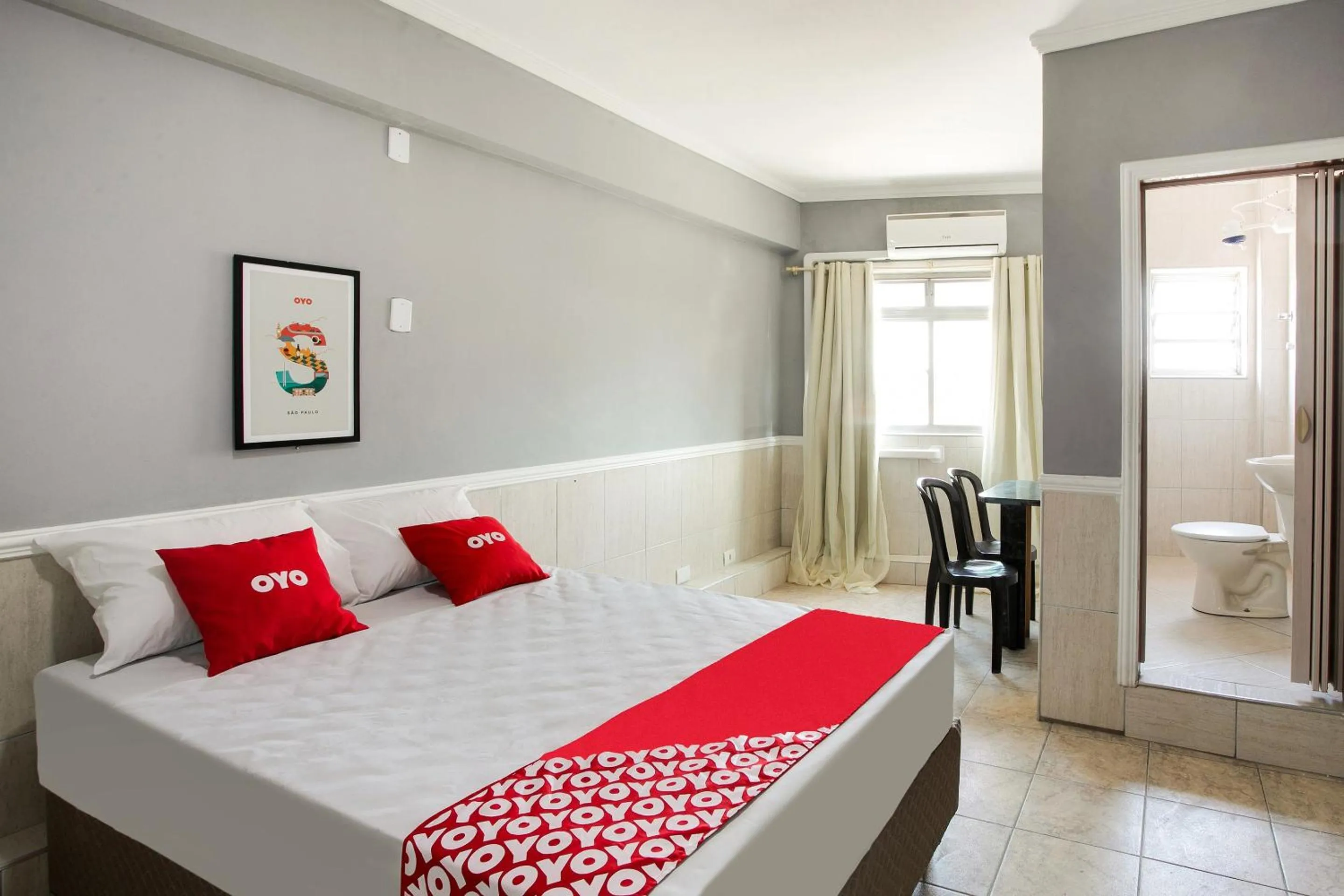 Bedroom, Bed in OYO Hotel Boneville, São Paulo