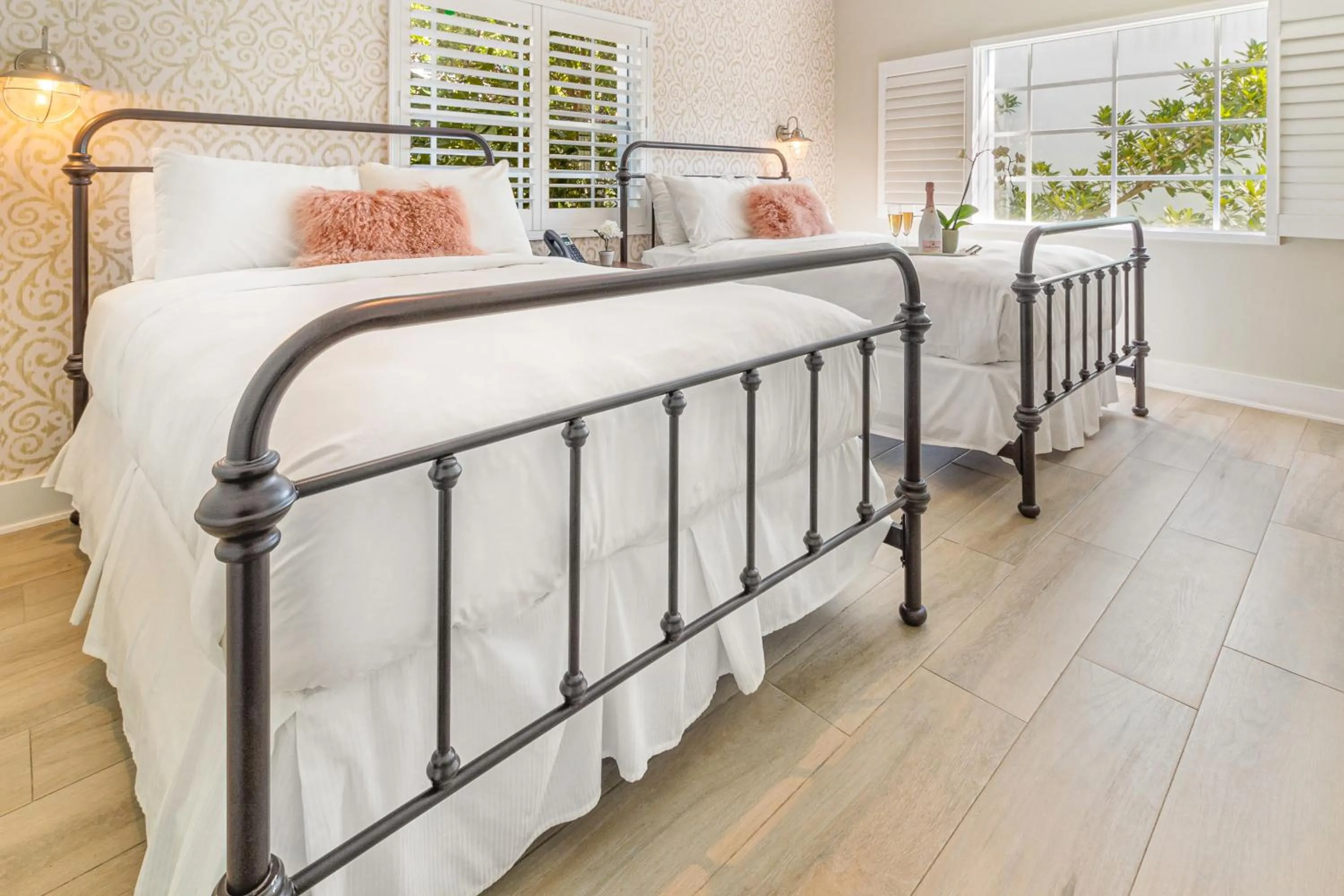 Bed in Henrosa Hotel