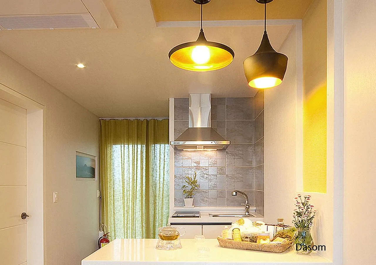 Kitchen or kitchenette in Comma&Spa Resort