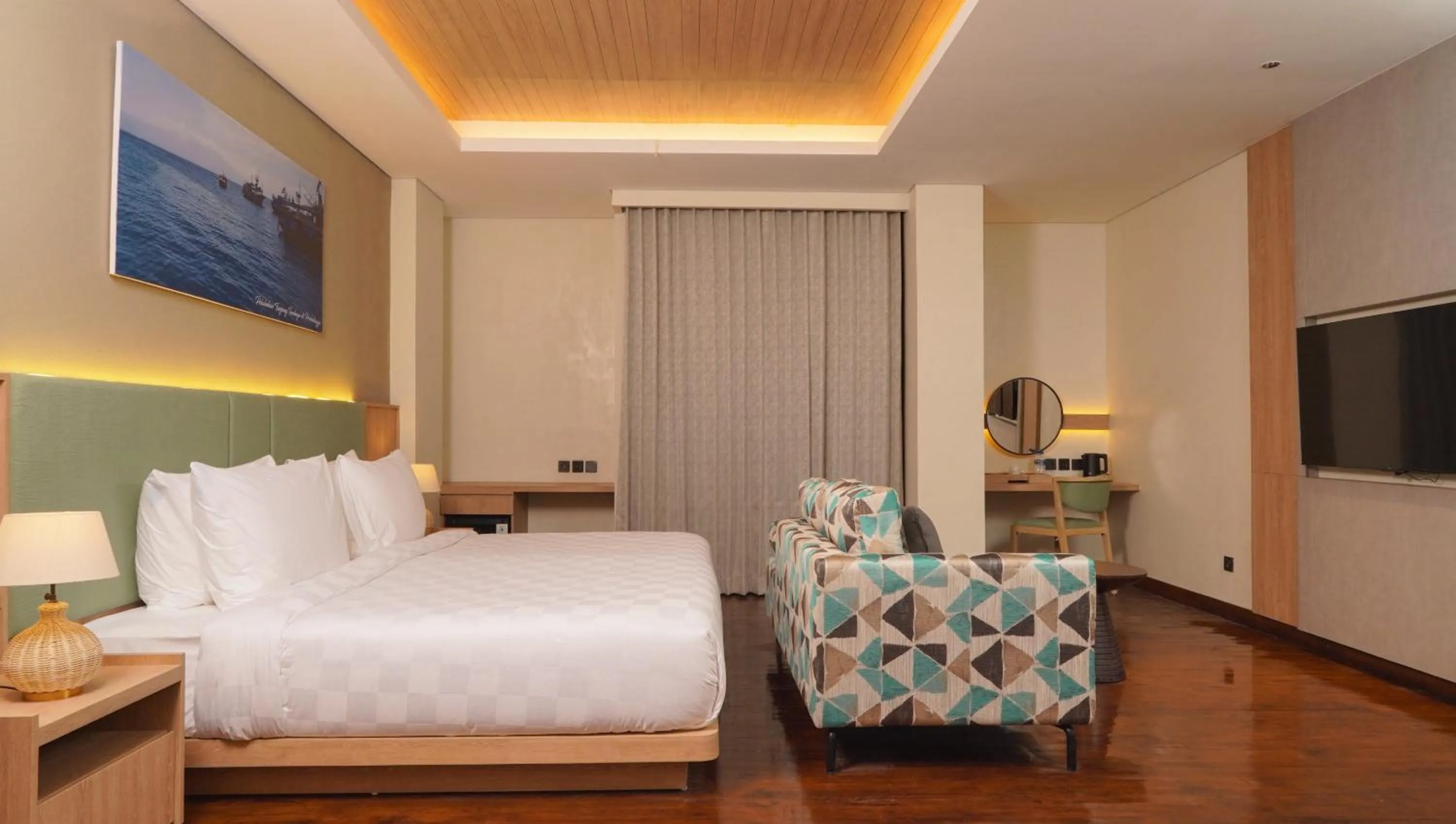 Bed in Jambuluwuk Bromo Resort