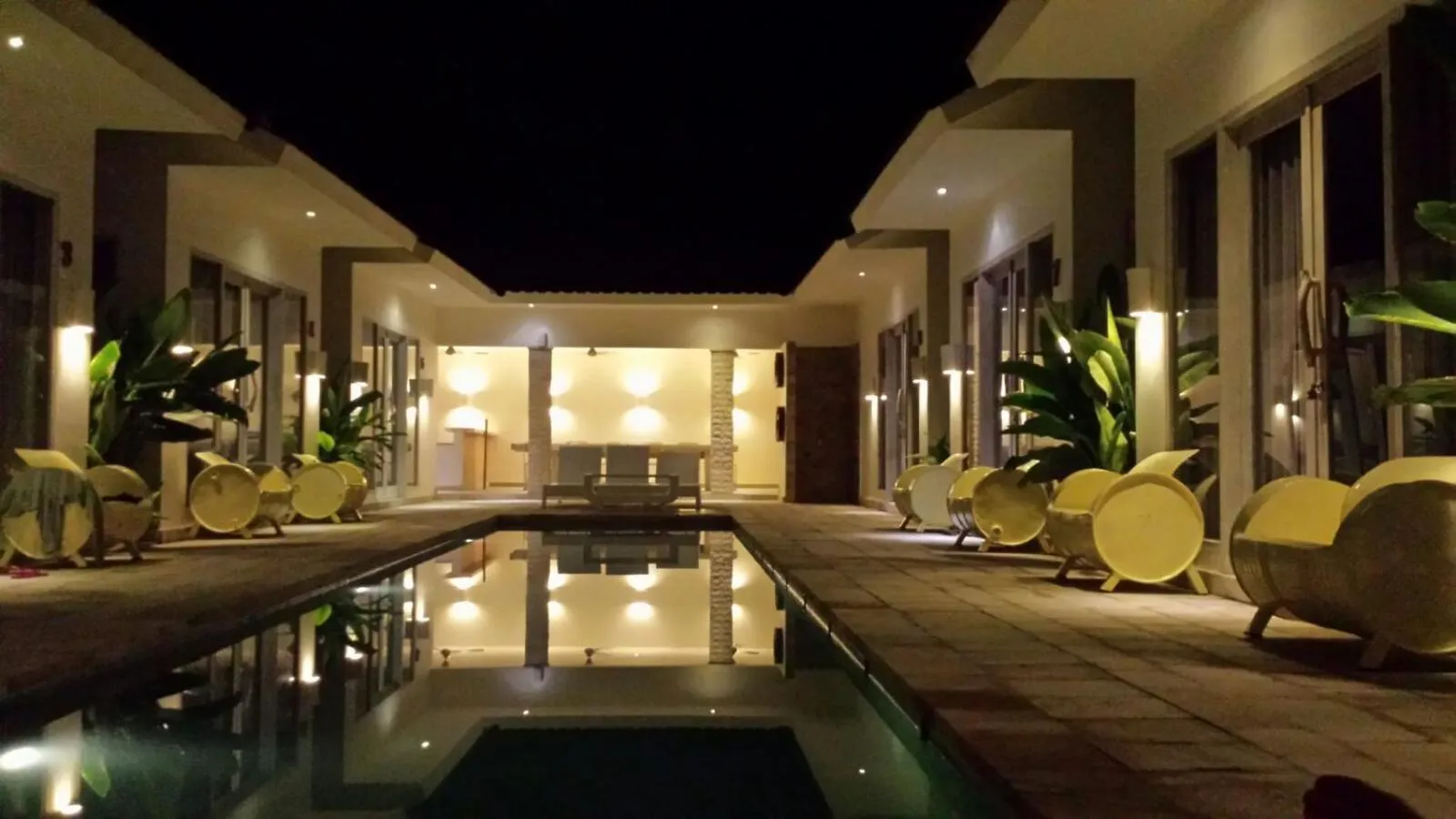 Patio in Tamoa Boutique Hotel