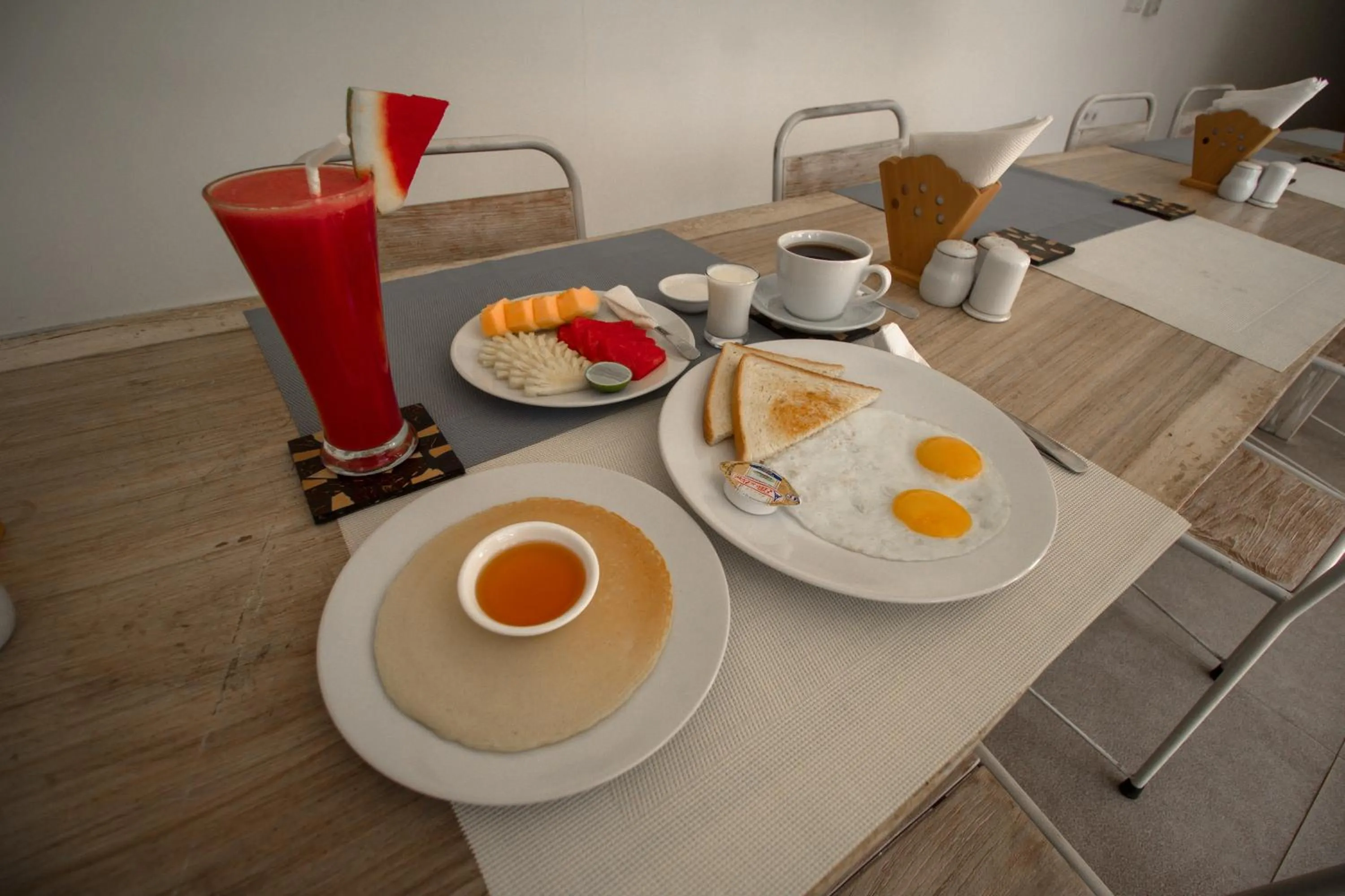 Food close-up in Tamoa Boutique Hotel