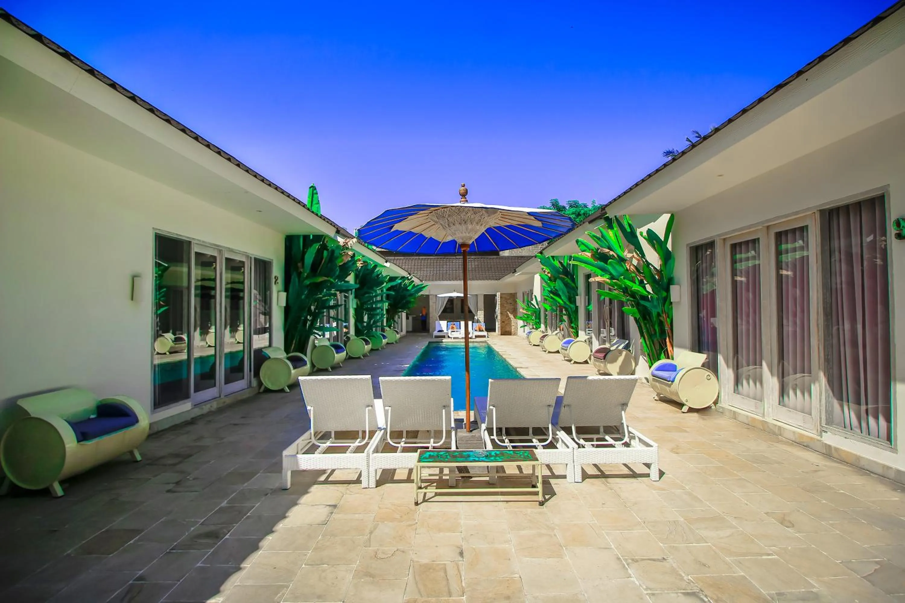 Patio in Tamoa Boutique Hotel