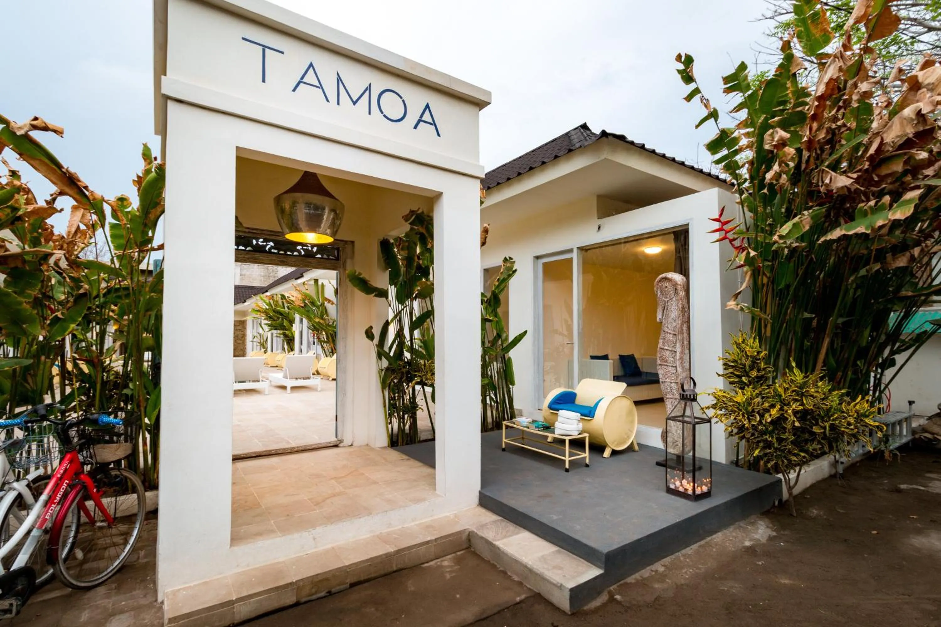 Facade/entrance in Tamoa Boutique Hotel