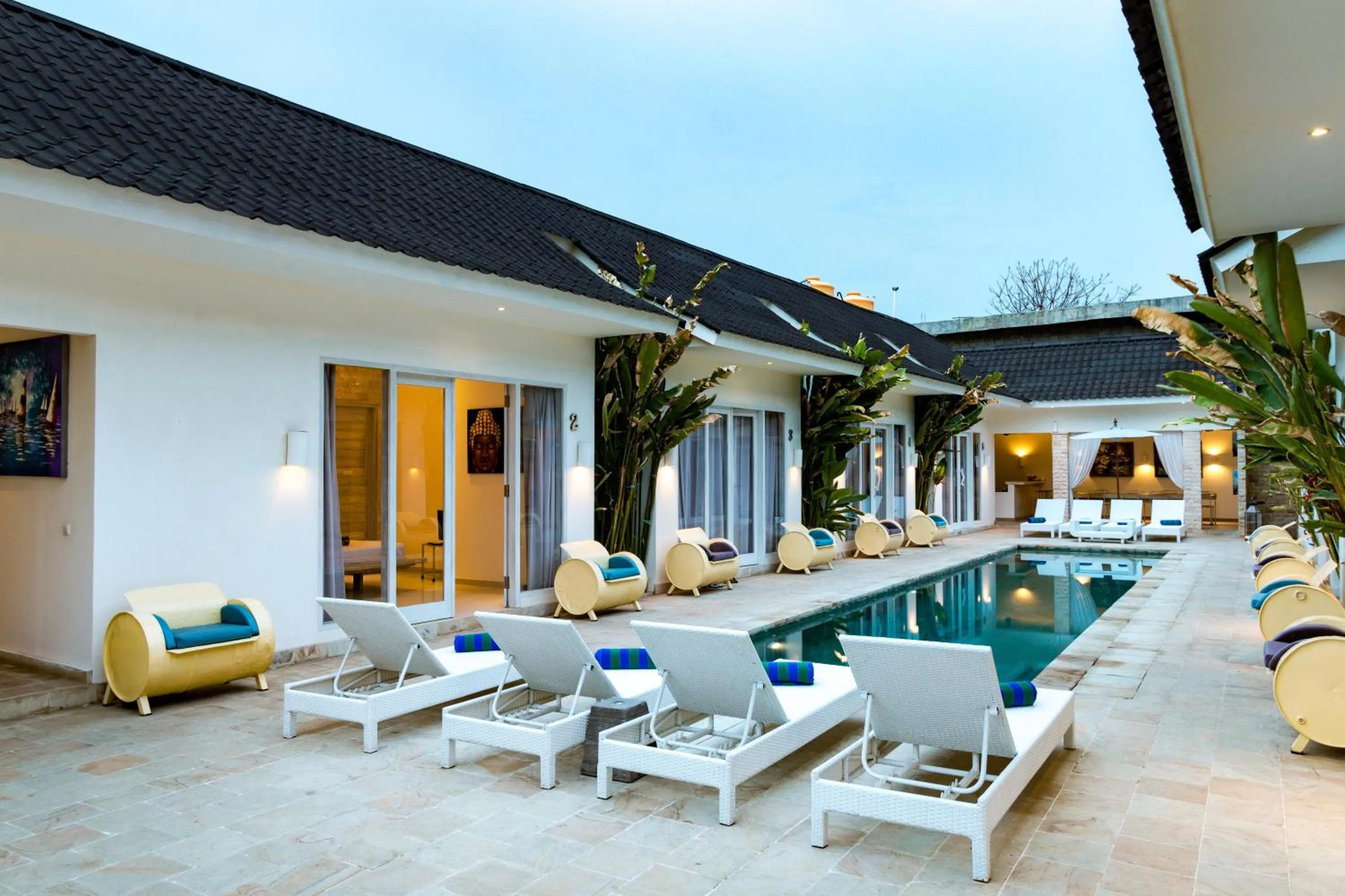 Swimming pool in Tamoa Boutique Hotel