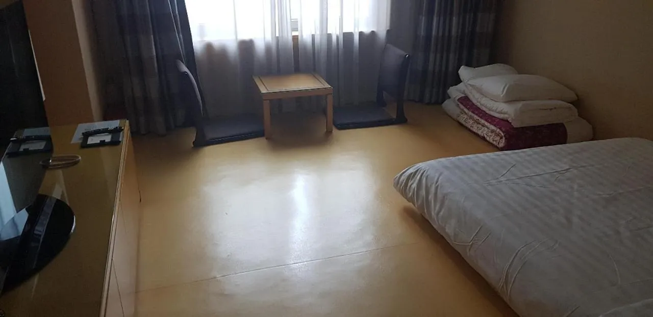 Bed in Daegu Grand Hotel