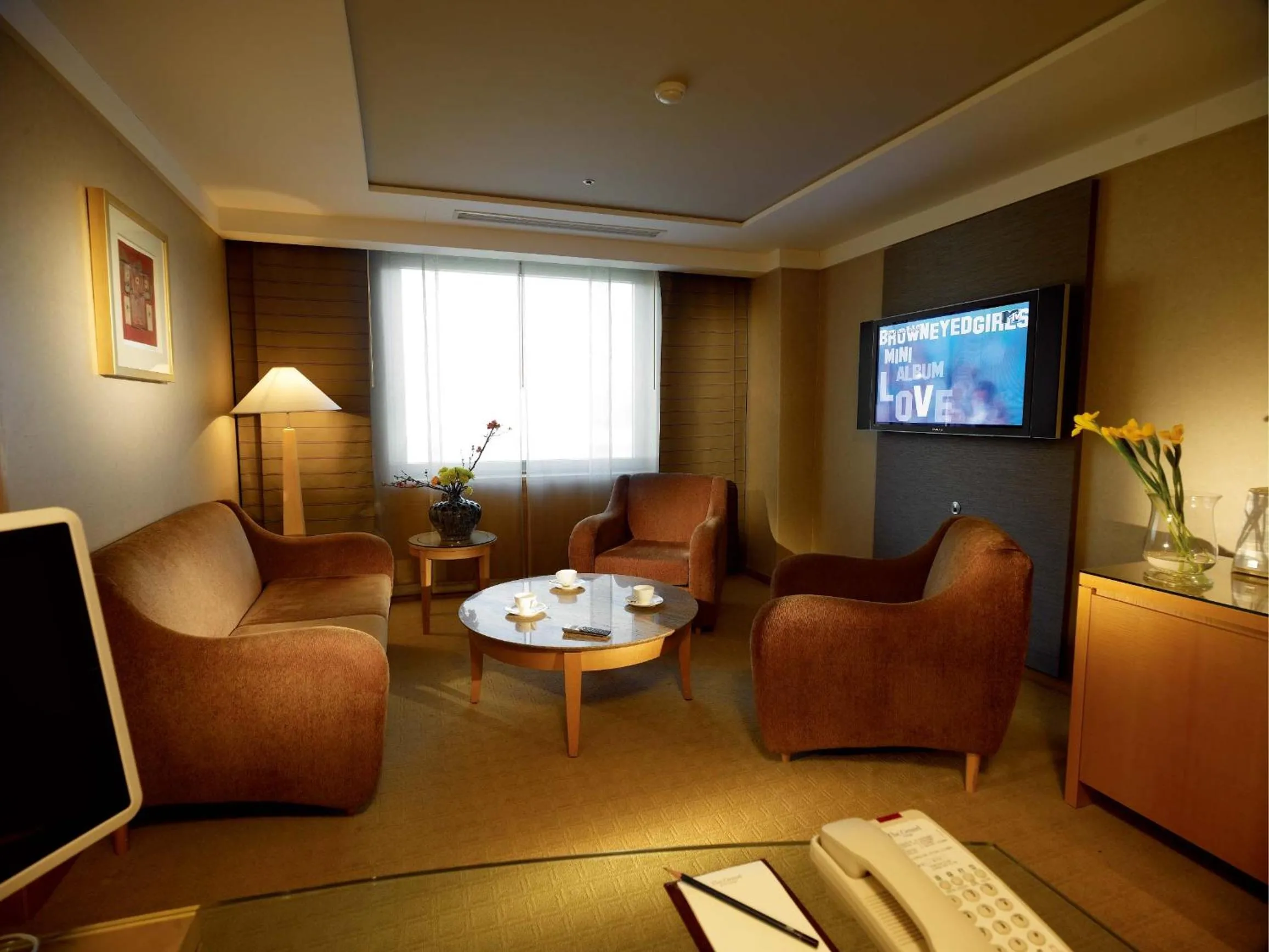 Living room in Daegu Grand Hotel
