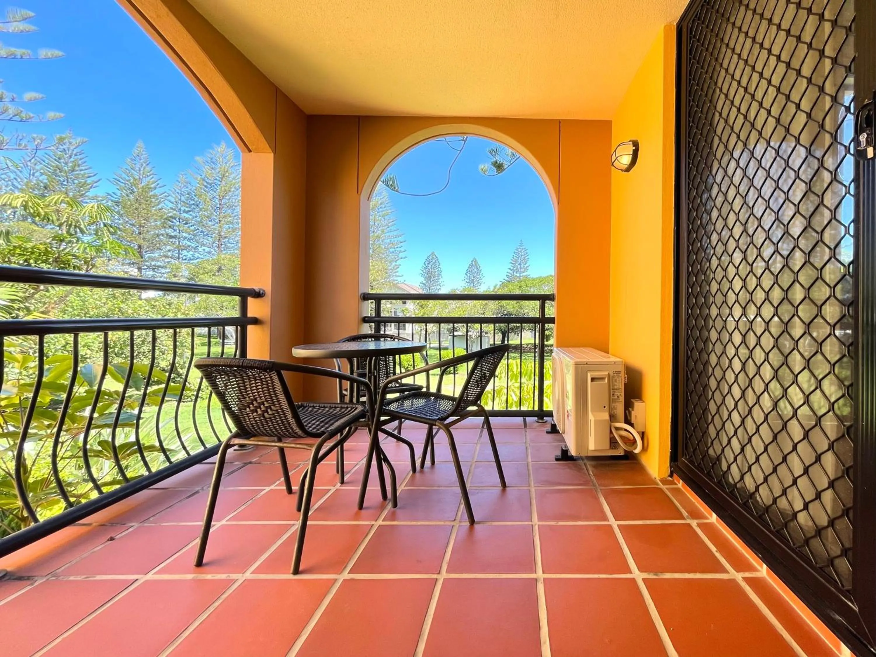 Patio in Mermaid Beach Park View