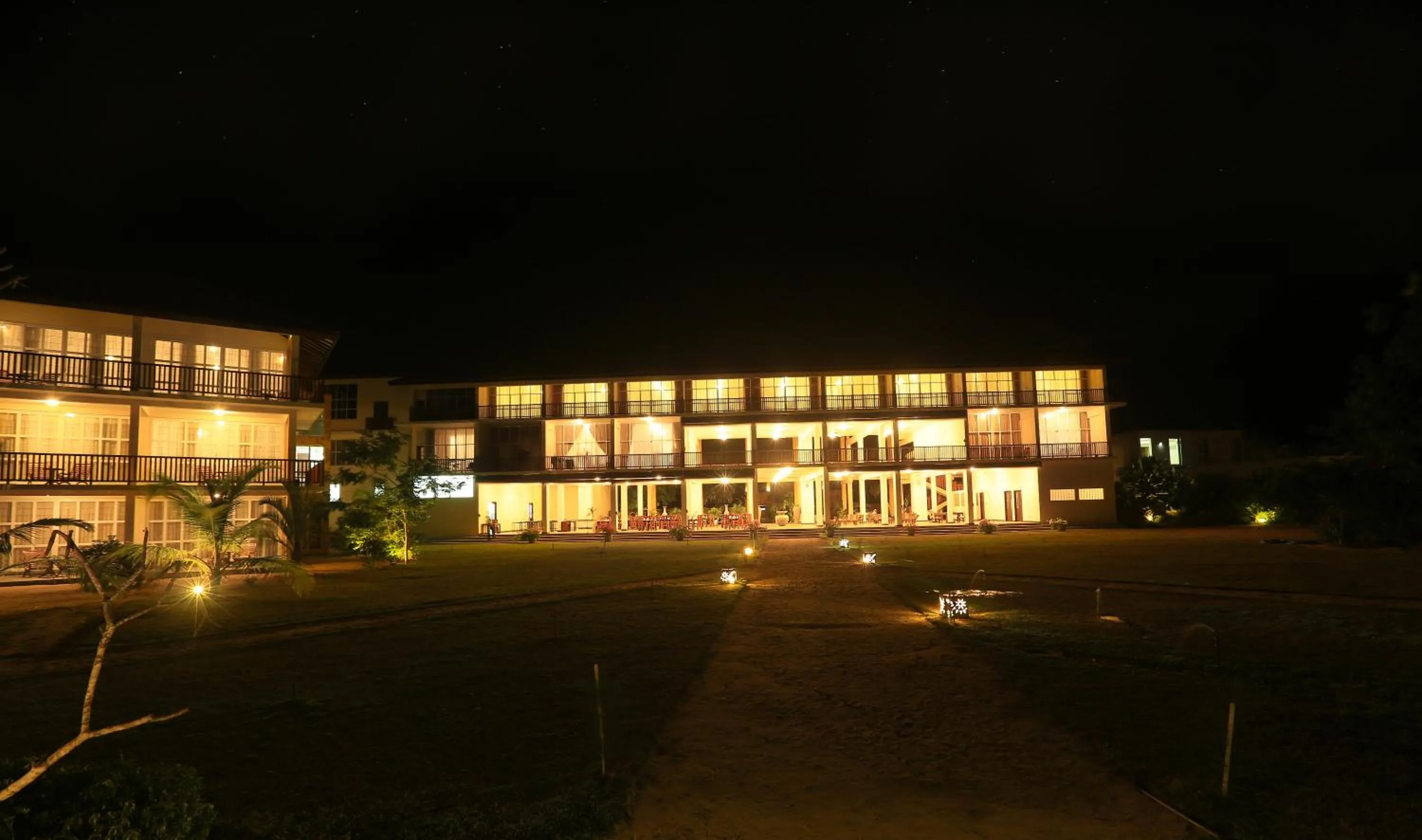 Garden view in Passi Villa