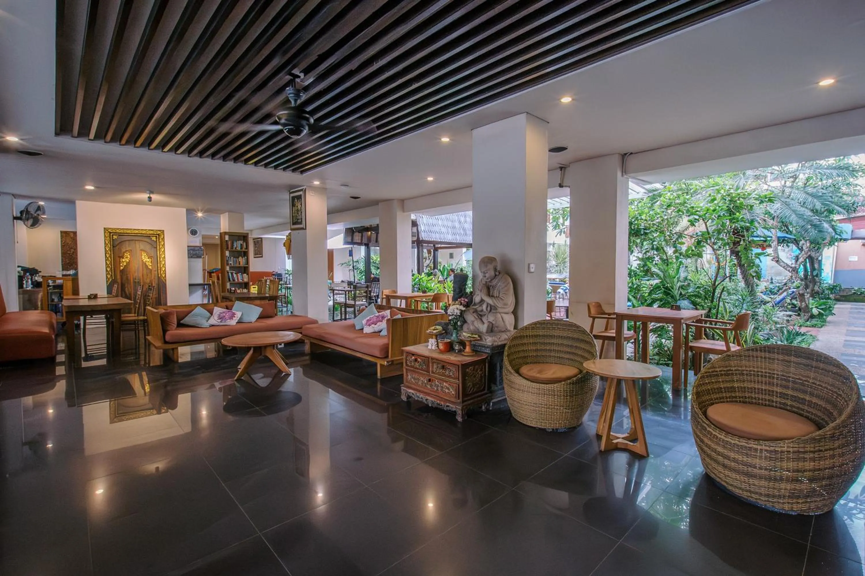 Seating area in Abian Harmony Hotel