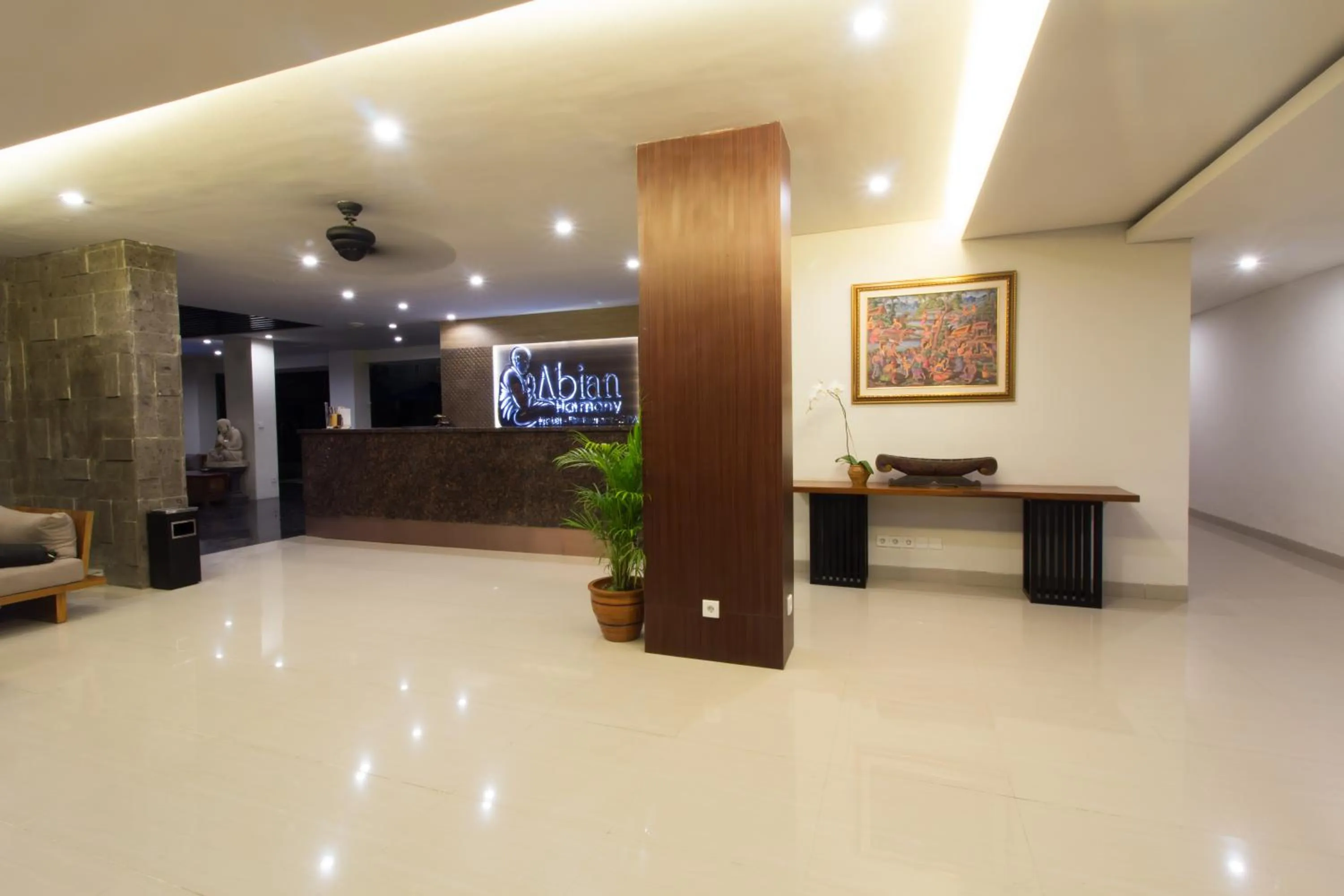 Lobby or reception in Abian Harmony Hotel