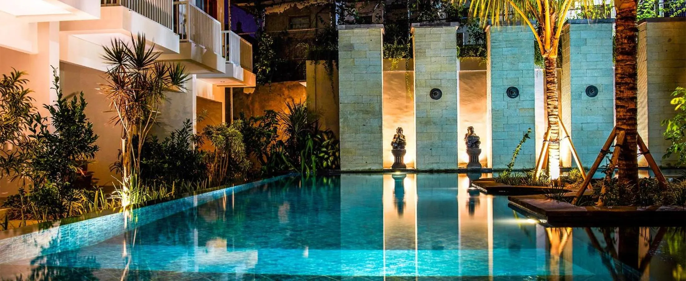 Evening entertainment in Abian Harmony Hotel