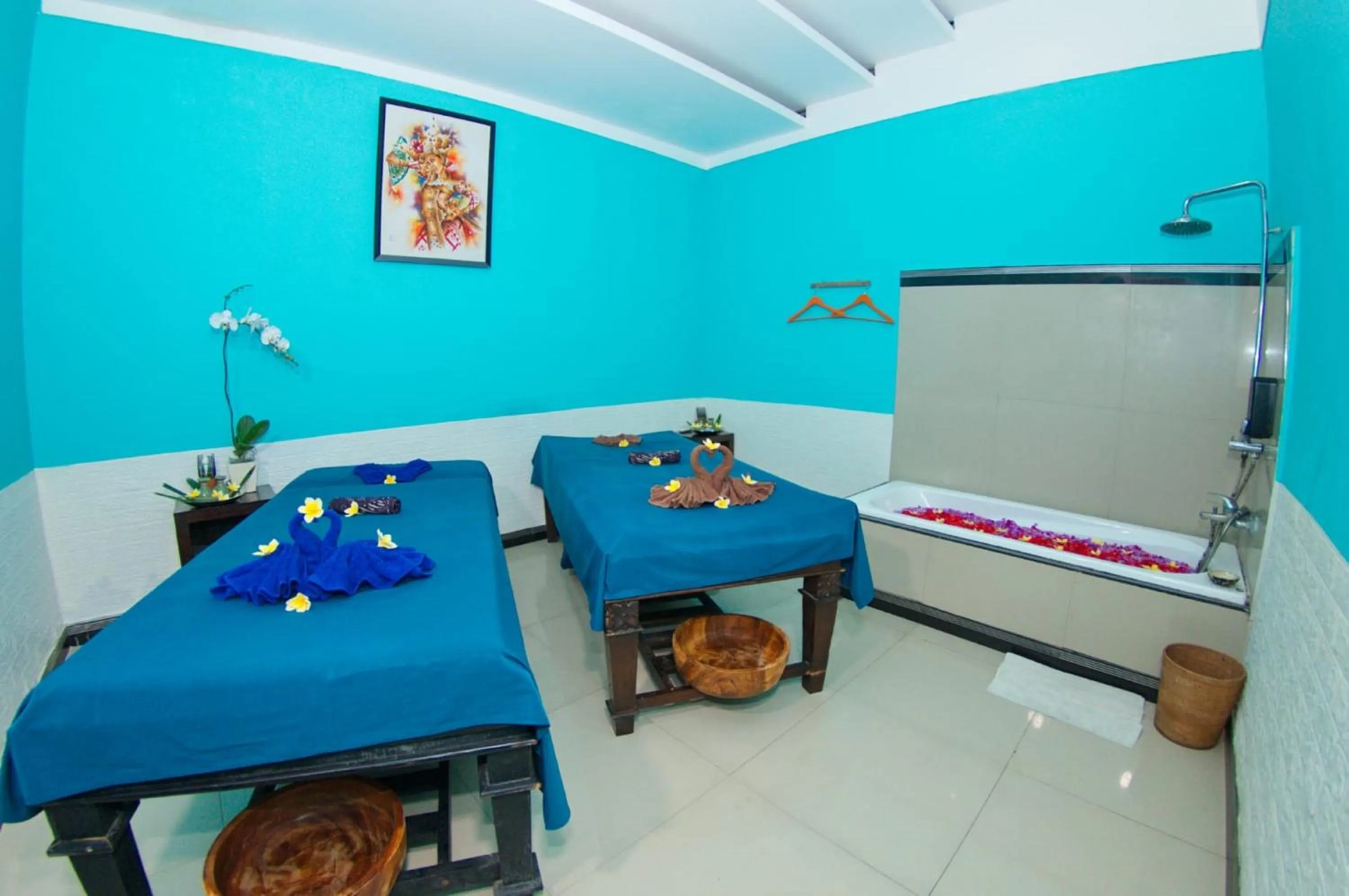 Spa and wellness centre/facilities, Bed in Abian Harmony Hotel