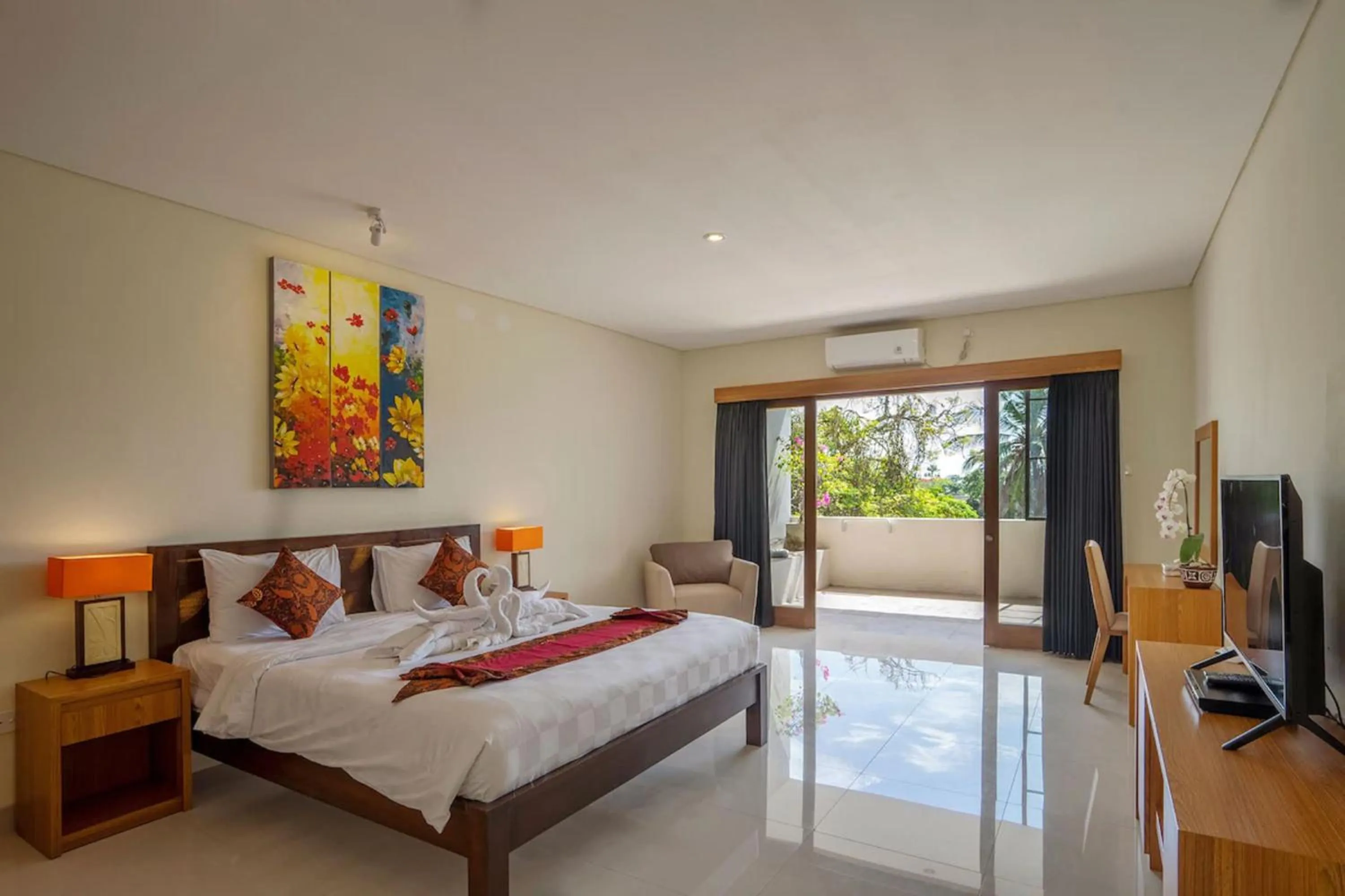 Photo of the whole room, Bed in Abian Harmony Hotel