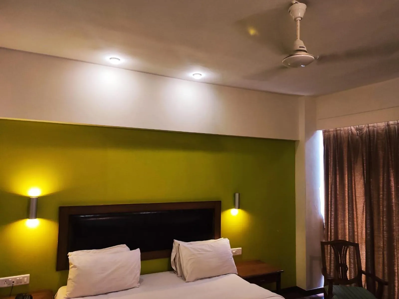 Bedroom, Bed in Krishna Inn - Royal Hotels