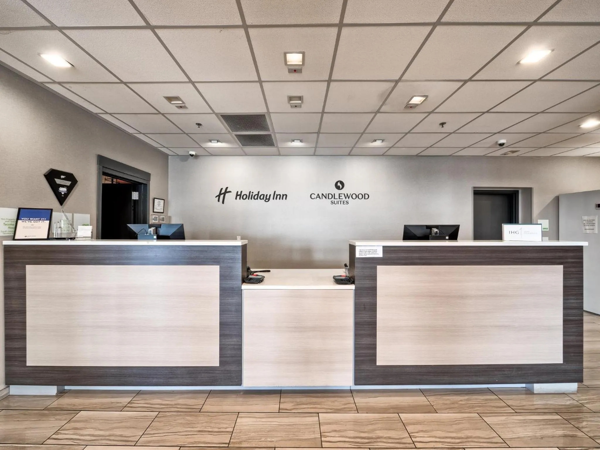 Property building in Candlewood Suites Tacoma Mall by IHG