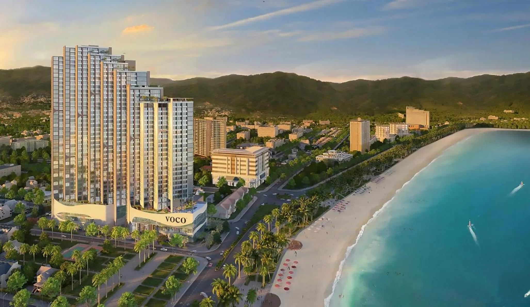 Property building in voco Scenia Bay Nha Trang by IHG