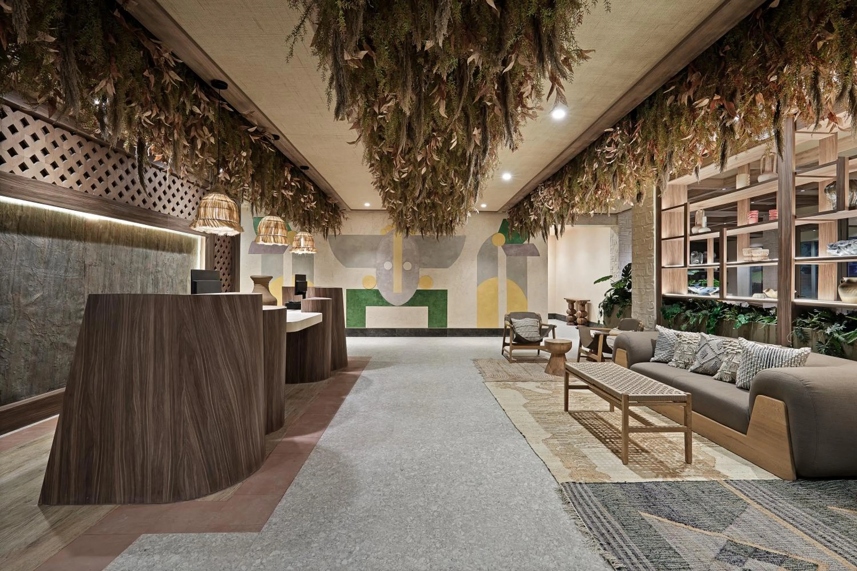 Lobby or reception in Hotel Indigo Playa del Carmen by IHG