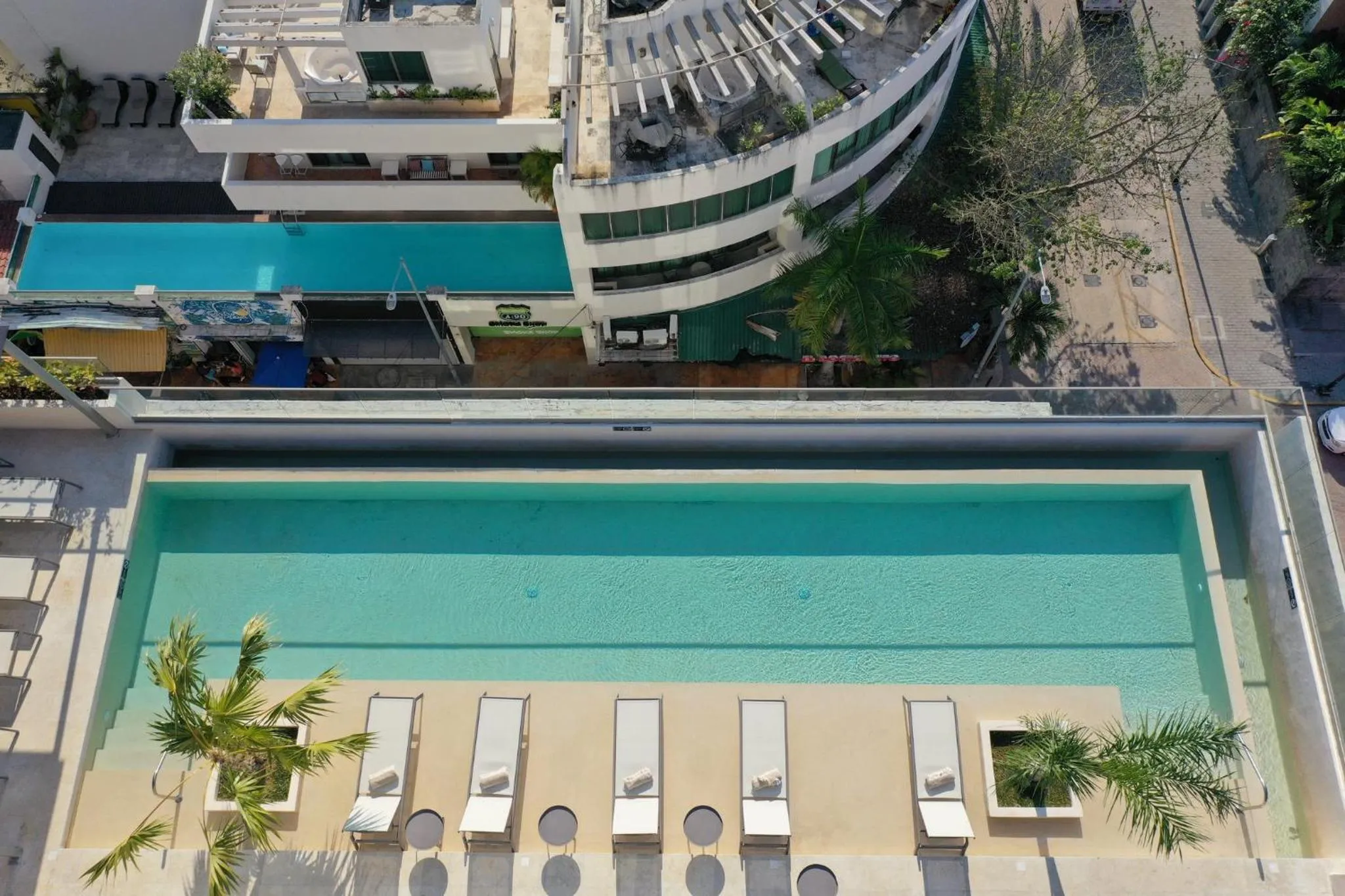 Swimming pool in Hotel Indigo Playa del Carmen by IHG