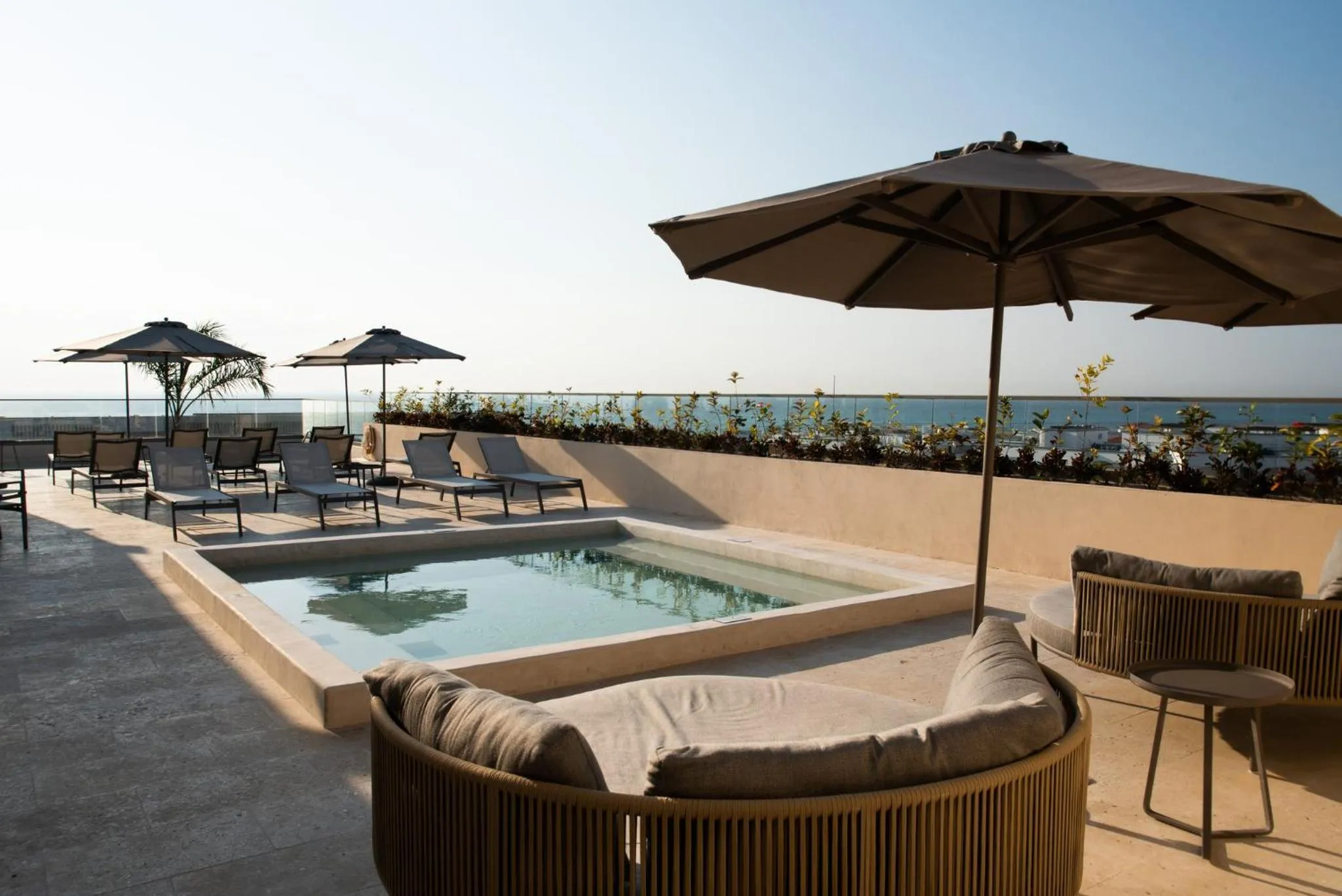 Swimming pool in Hotel Indigo Playa del Carmen by IHG