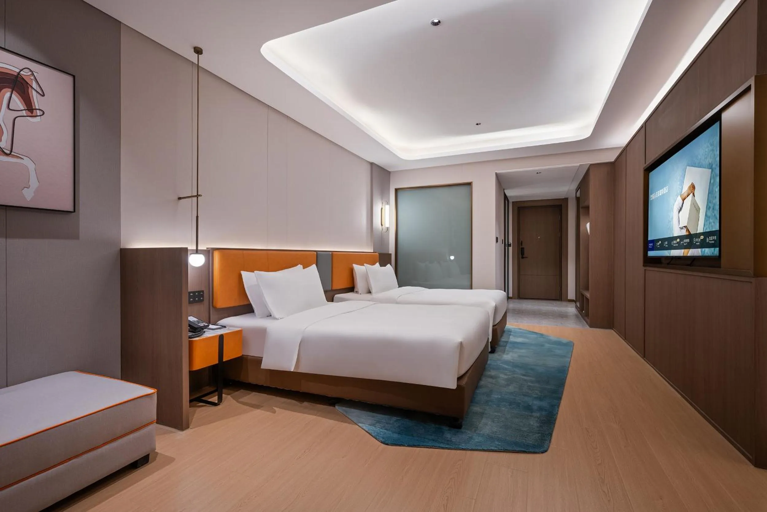 Bed in Novotel Hangzhou Xintiandi