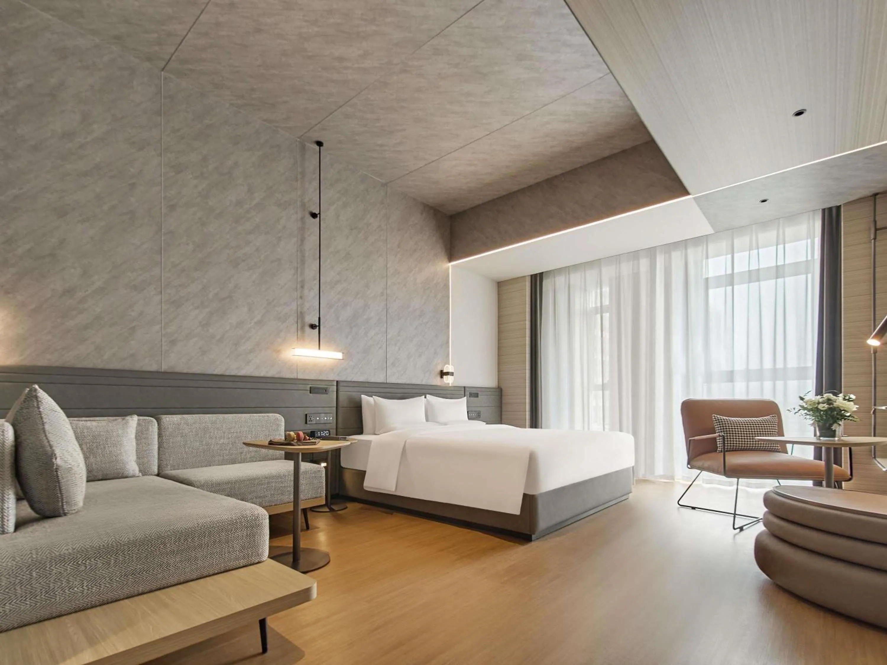 Bedroom, Bed in Novotel Yinchuan Lanxigu