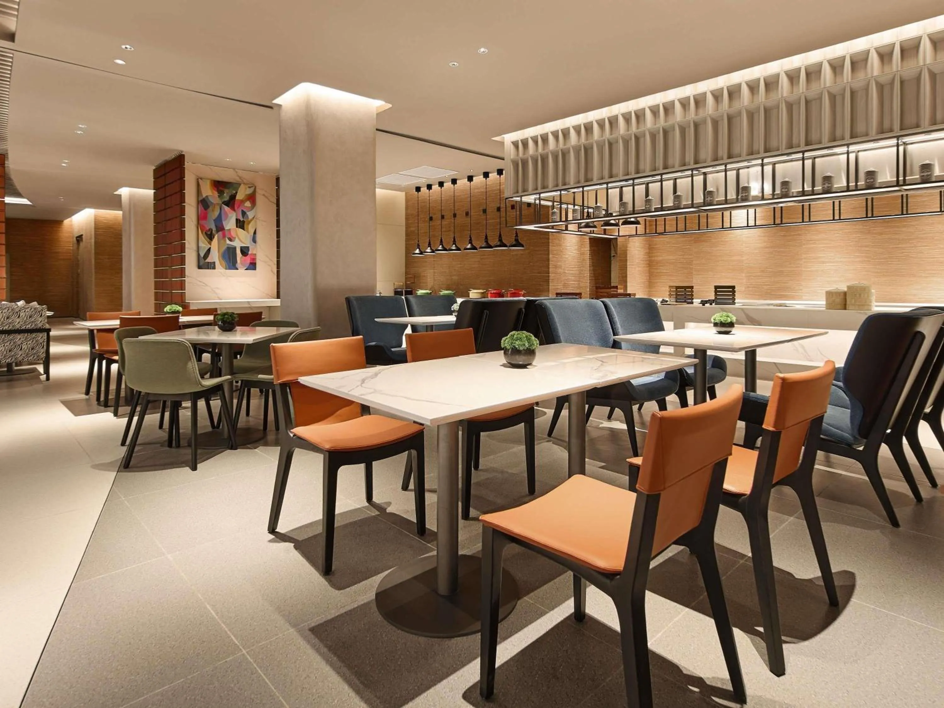 Restaurant/places to eat in Novotel Yinchuan Lanxigu